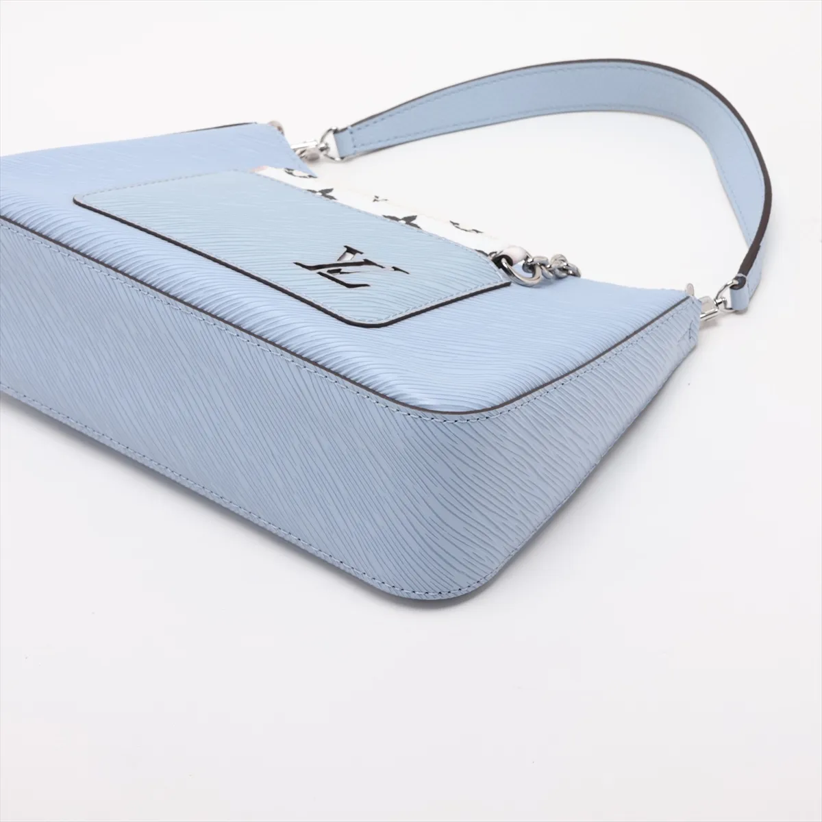 Epi Marelle NM M59486 Blue Pouch - — view 3