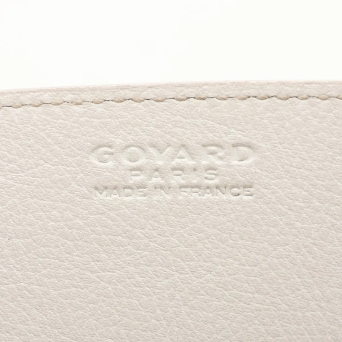 Luette Structured Mini PVC x Leather Chain Shoulder Bag, White — view 10