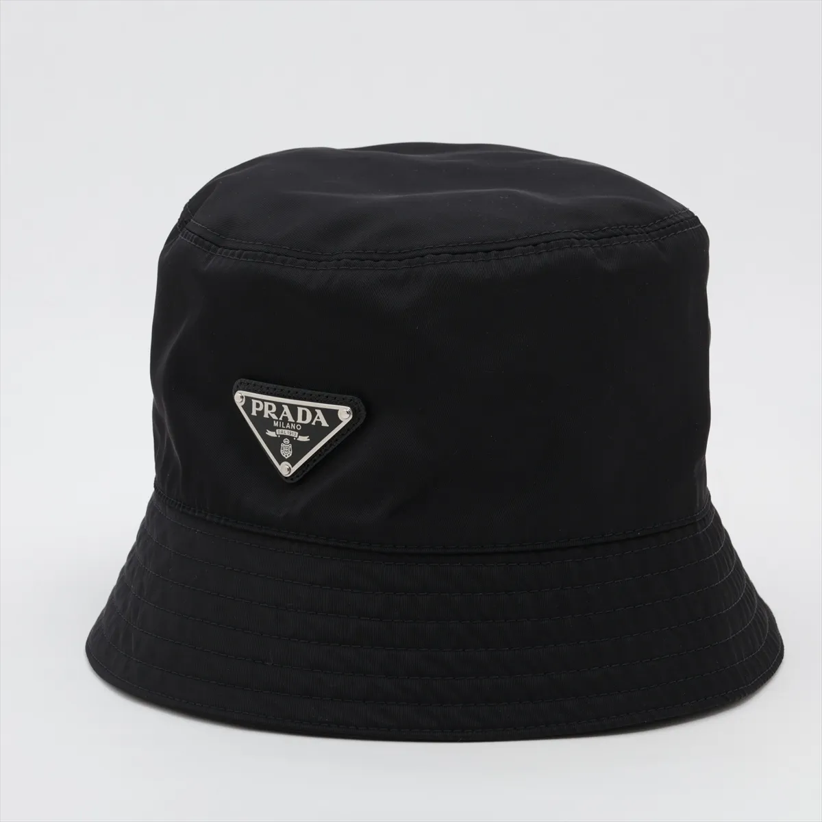 1HC137 Re Nylon Hat, Size S, Nylon, Black. Shows signs of wear, — view 2