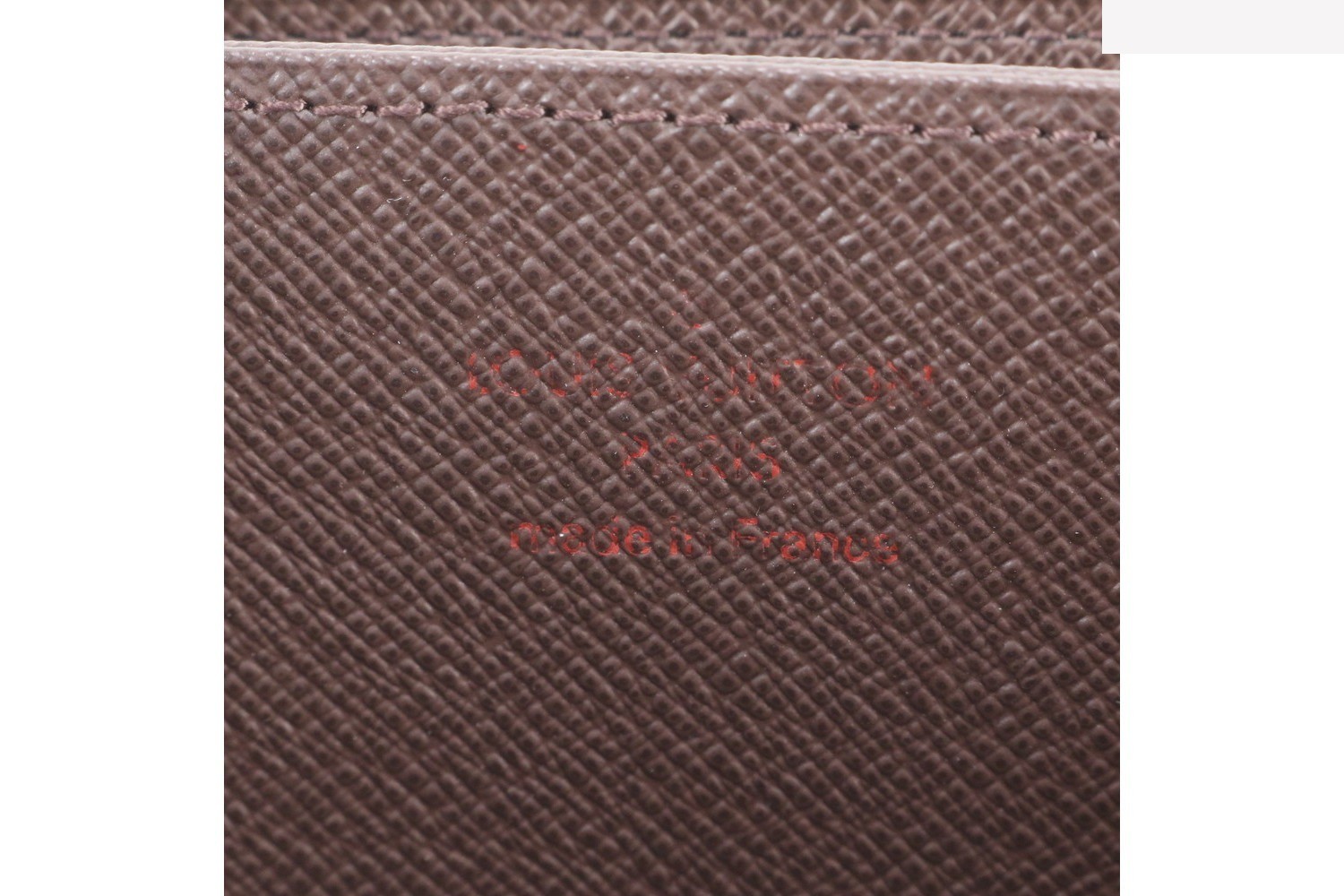 Damier Zippy Wallet N41661 Leather Long Wallet — view 8