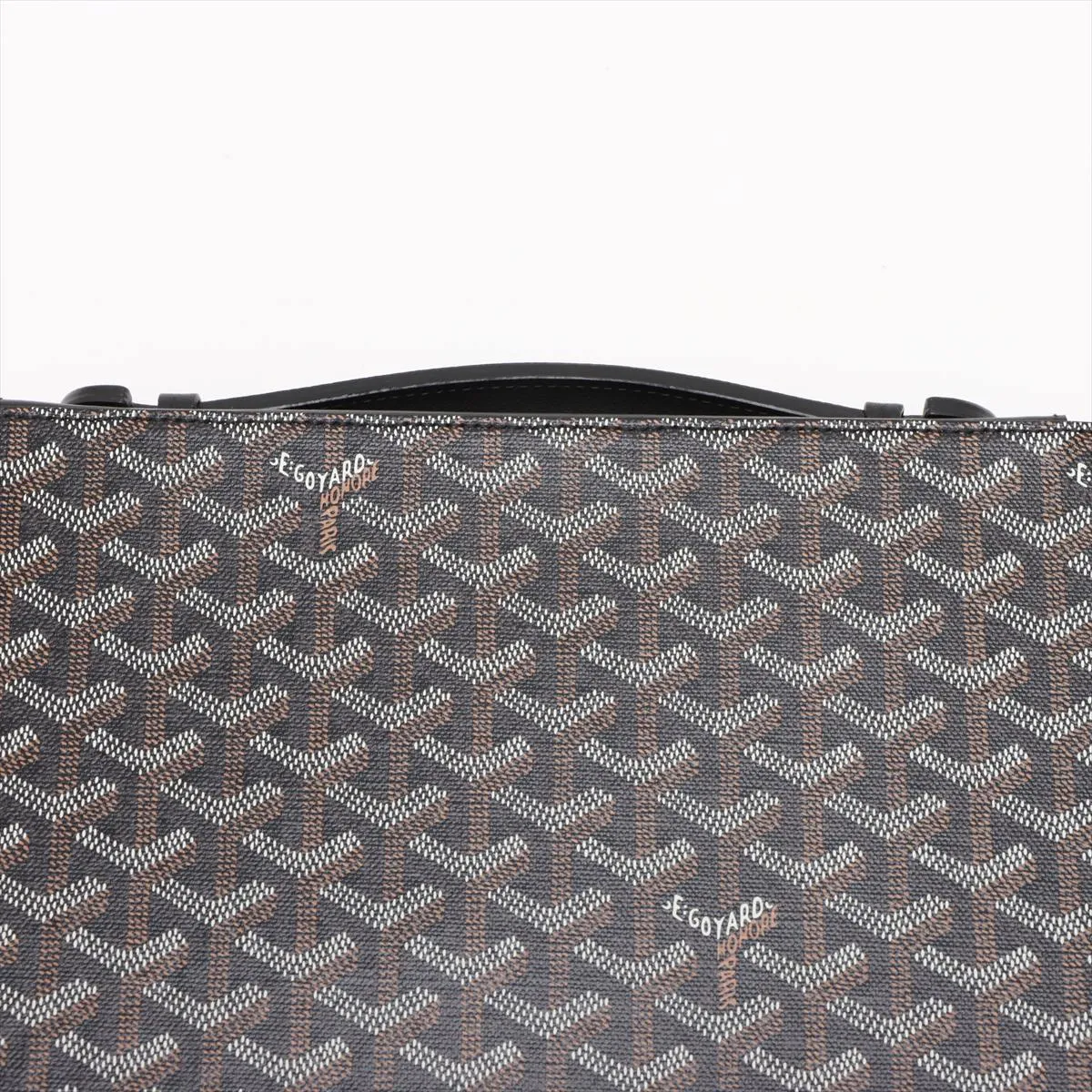 Companion Universal PVC x Leather Business Bag, Black — view 6