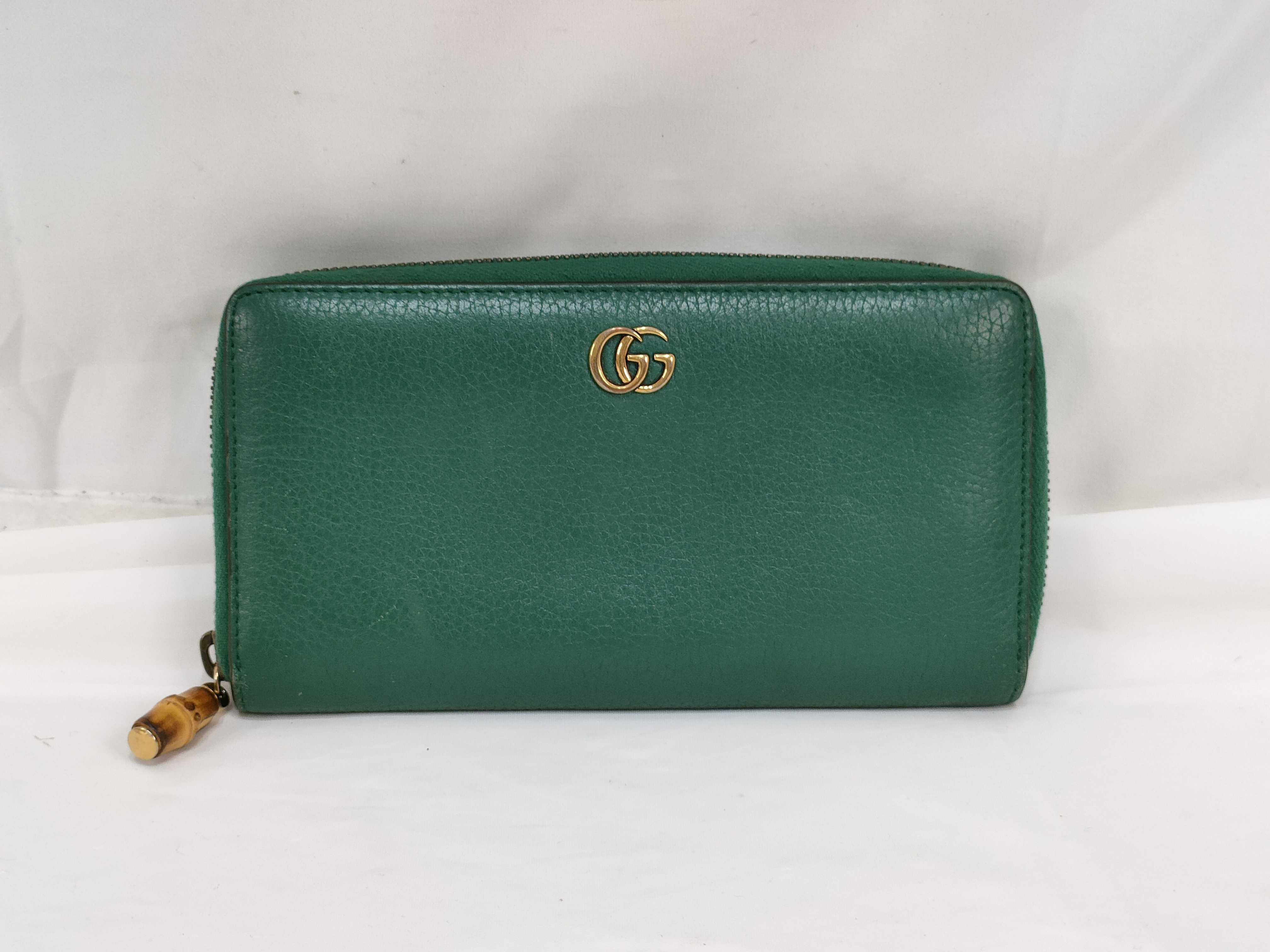 GG Marmont Round Zip Long Wallet 739499