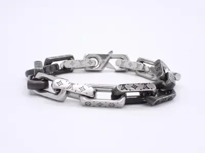 Bracelet Monogram Chain Bracelet, wrist circumference approximately 20.5 cm