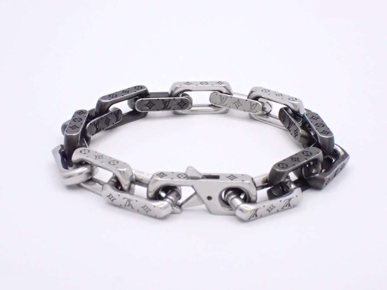 Bracelet Monogram Chain Bracelet, wrist circumference approximately 20.5 cm — view 2