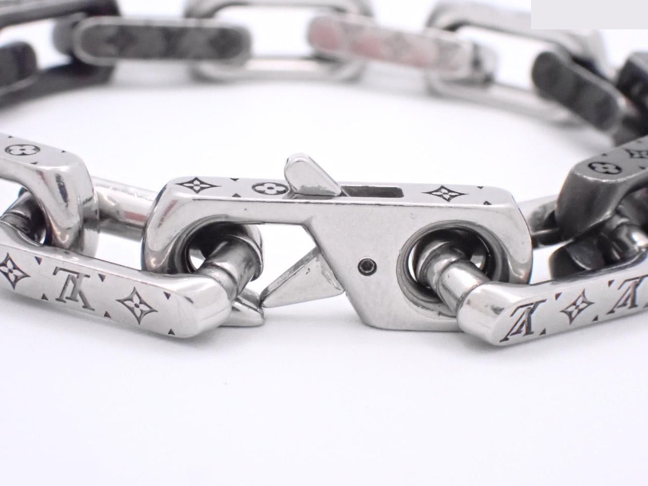 Bracelet Monogram Chain Bracelet, wrist circumference approximately 20.5 cm — view 3