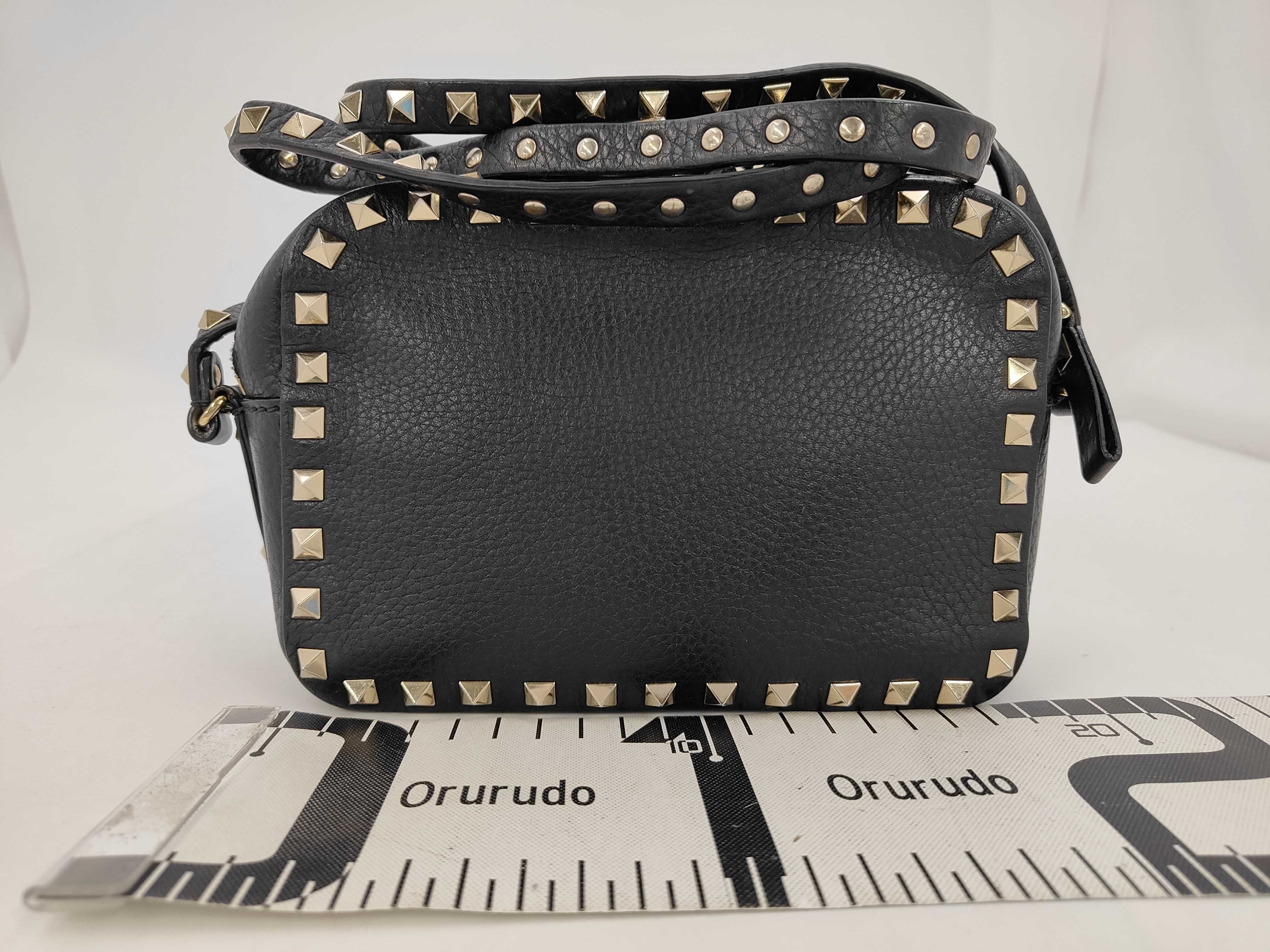 Rockstud Crossbody Bag Black Shoulder Bag — view 2