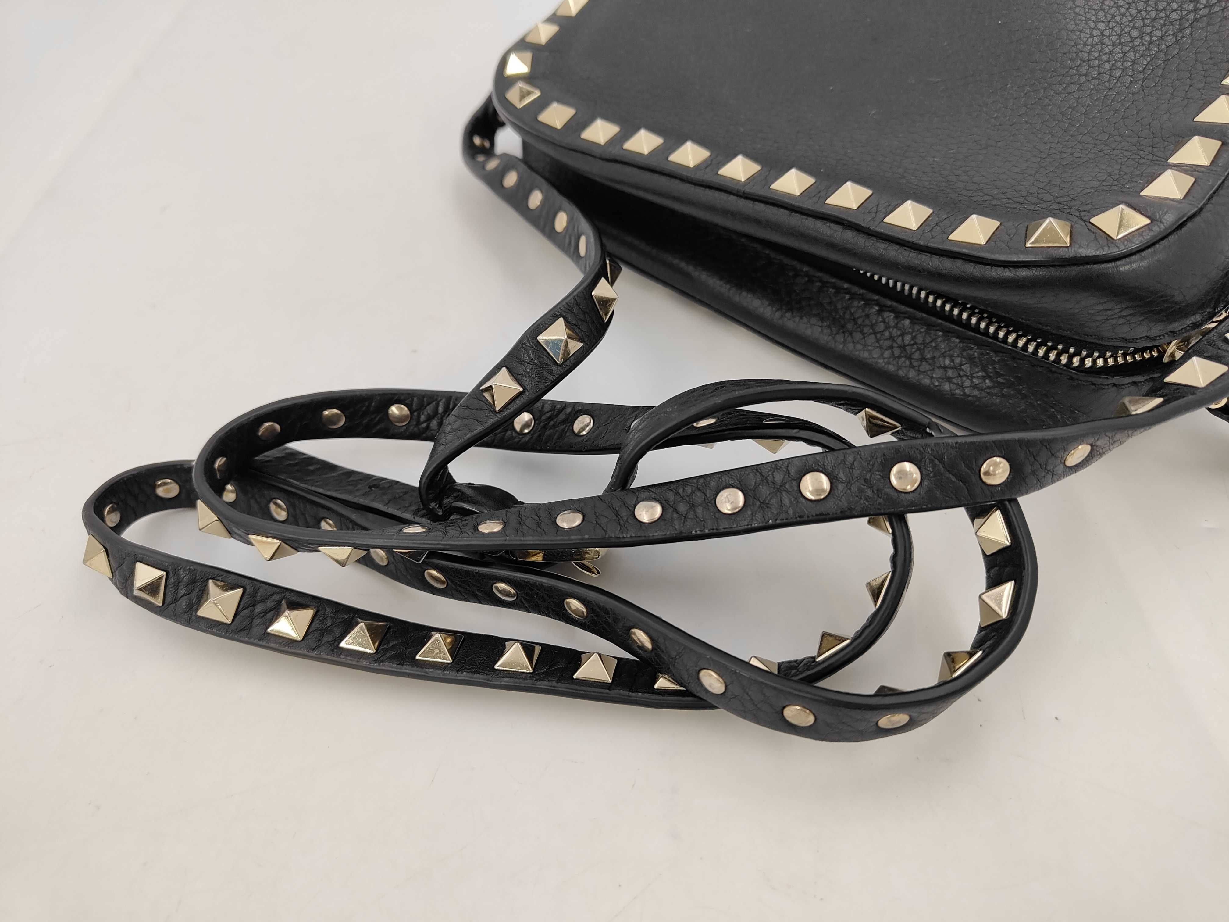 Rockstud Crossbody Bag Black Shoulder Bag — view 4