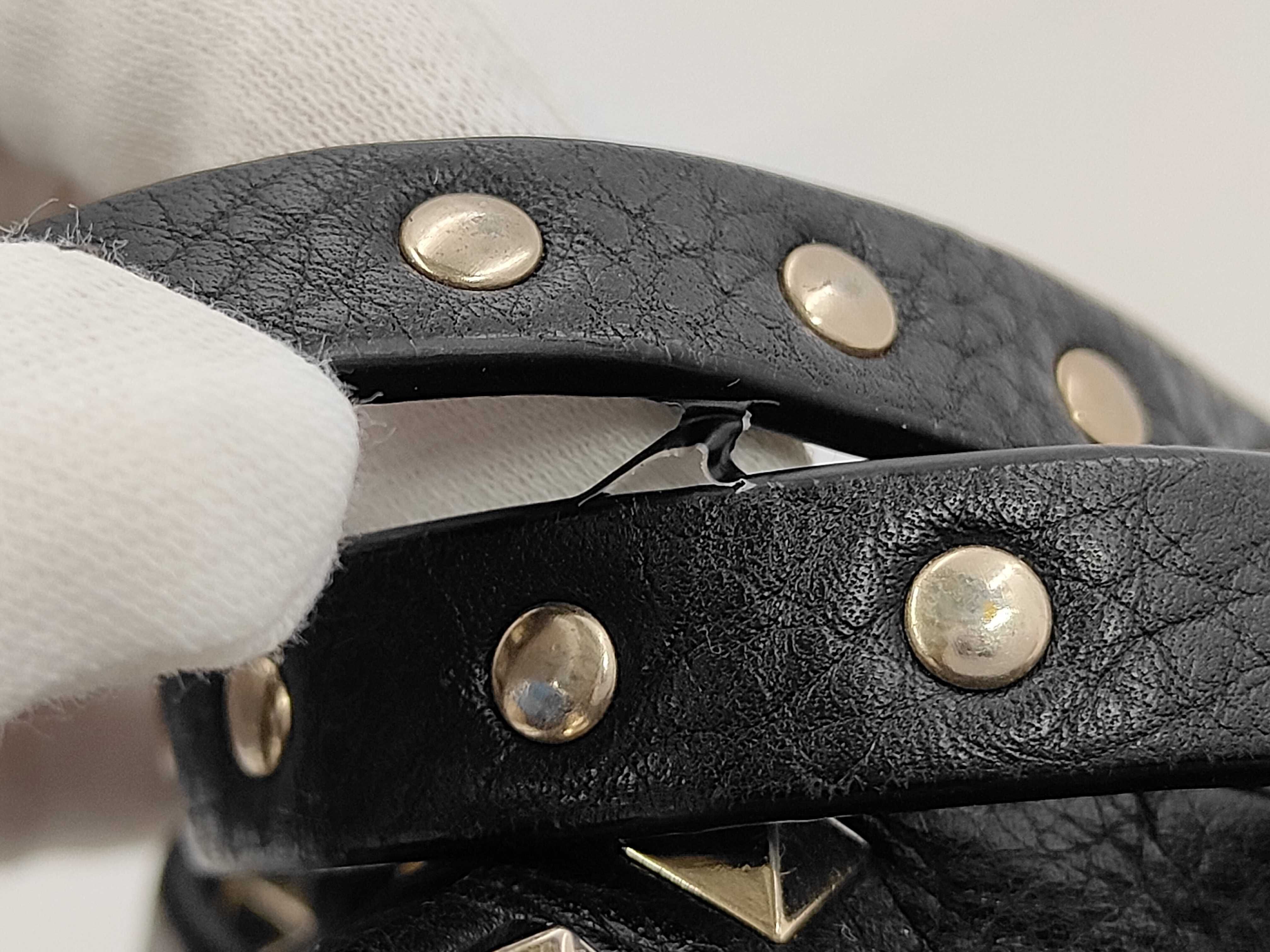 Rockstud Crossbody Bag Black Shoulder Bag — view 6