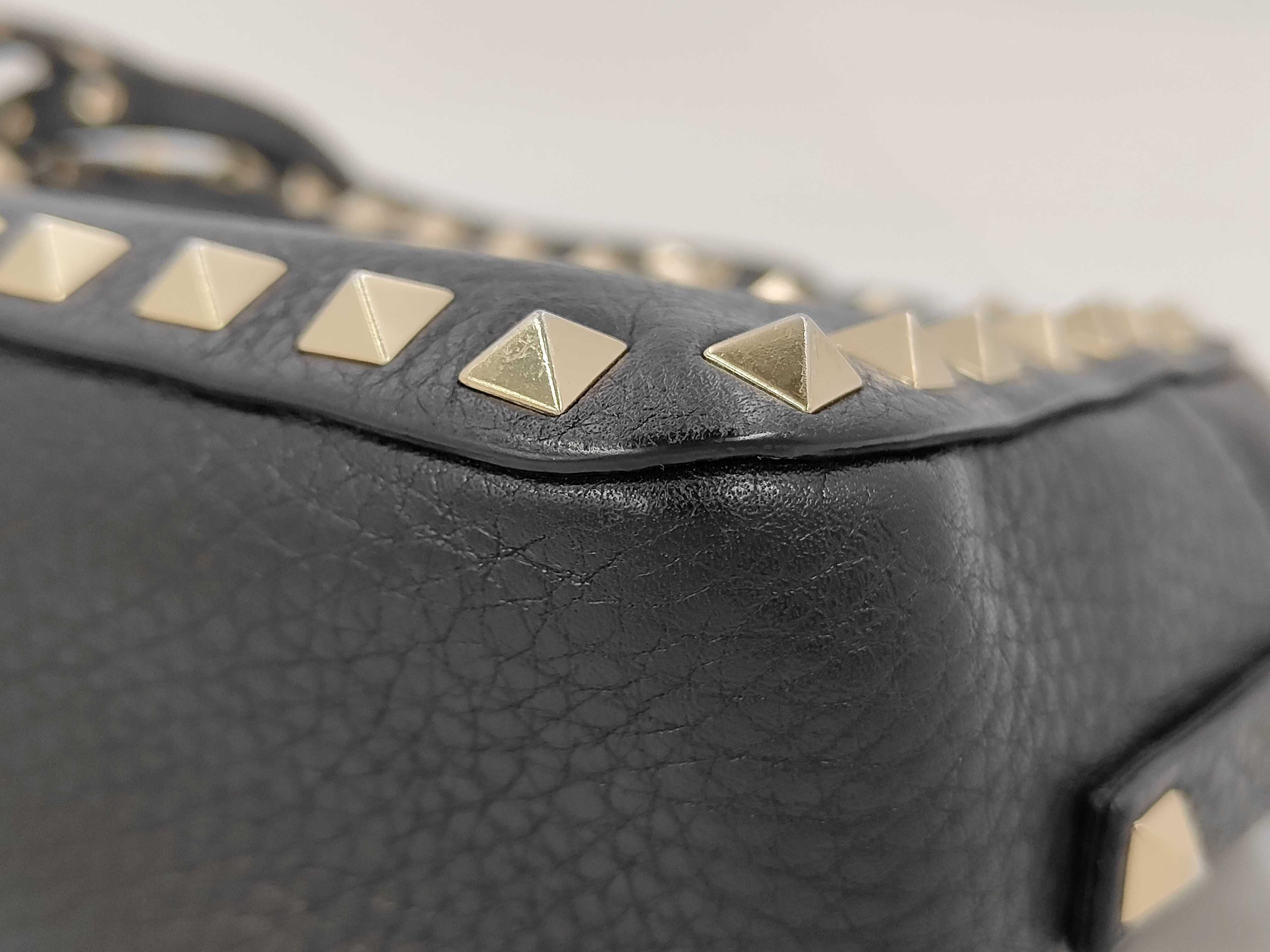Rockstud Crossbody Bag Black Shoulder Bag — view 7