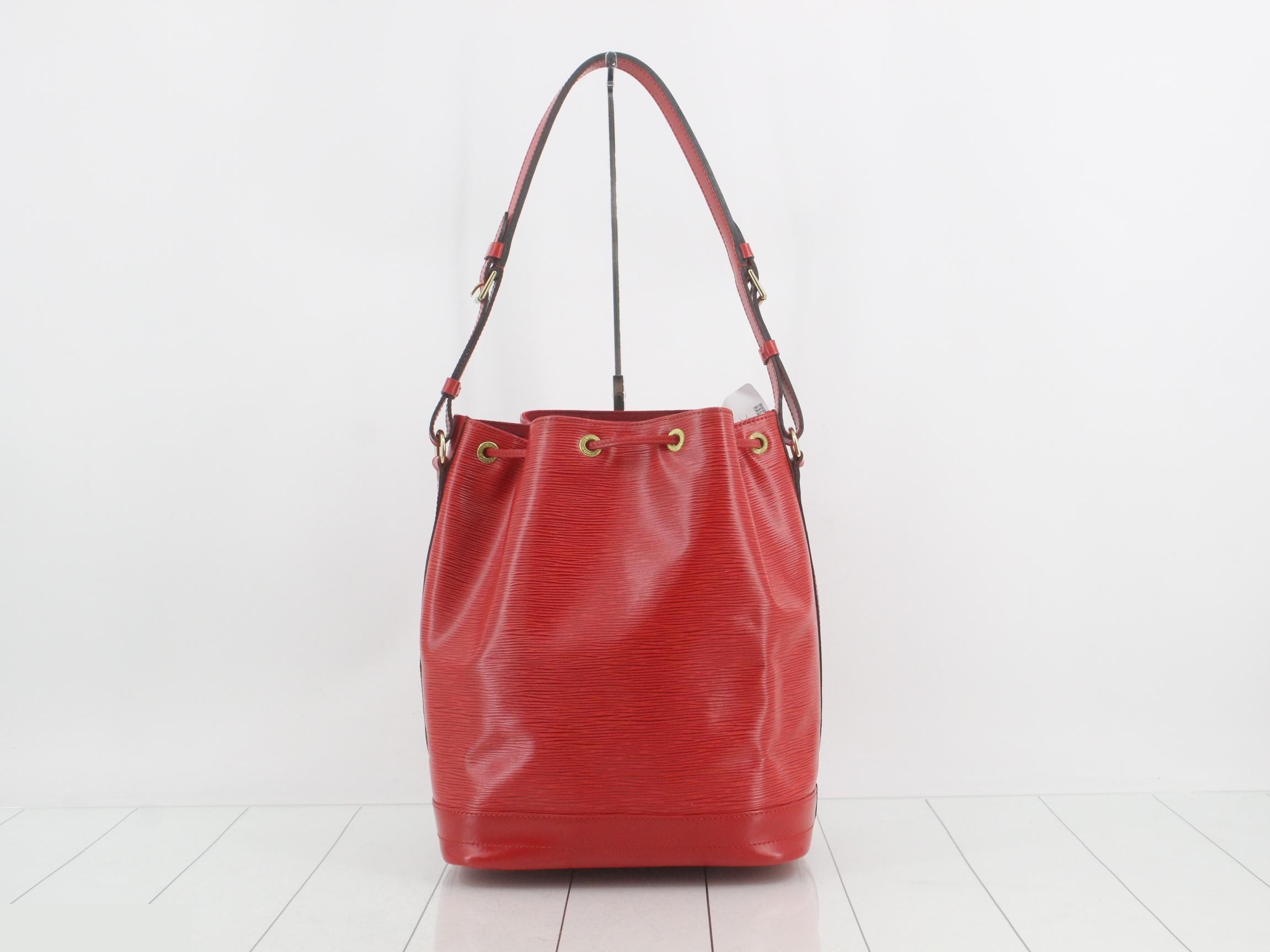 Epi Noe Red Shoulder Bag — view 2