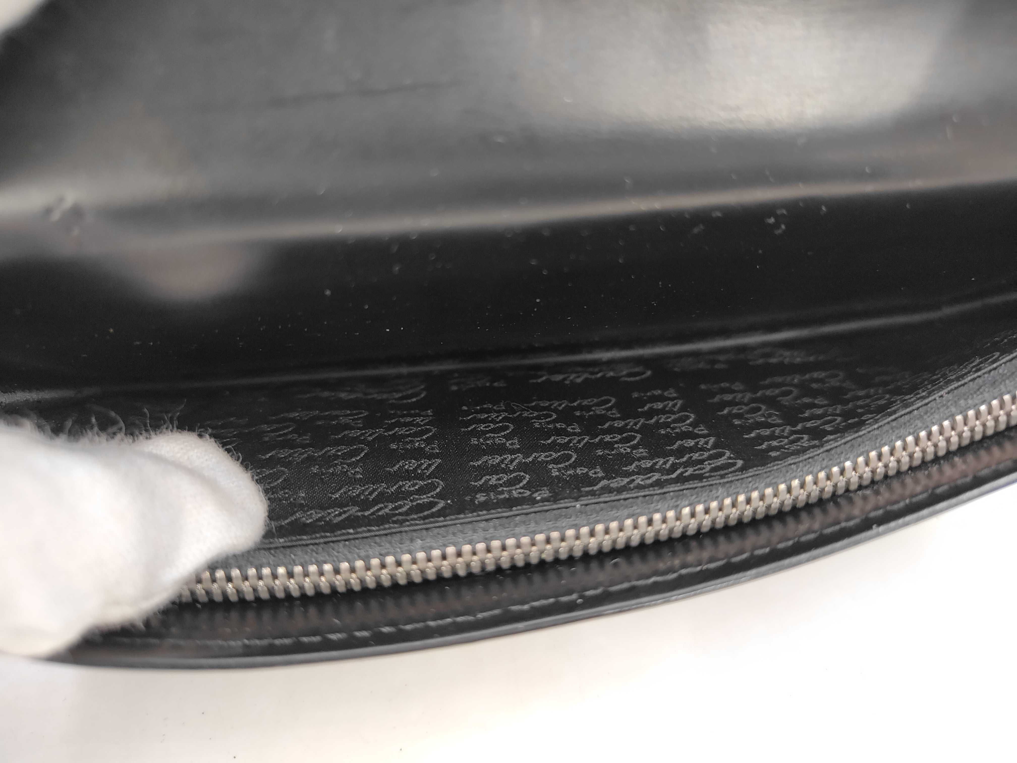 Pasha Long Wallet, Leather, Black — view 11