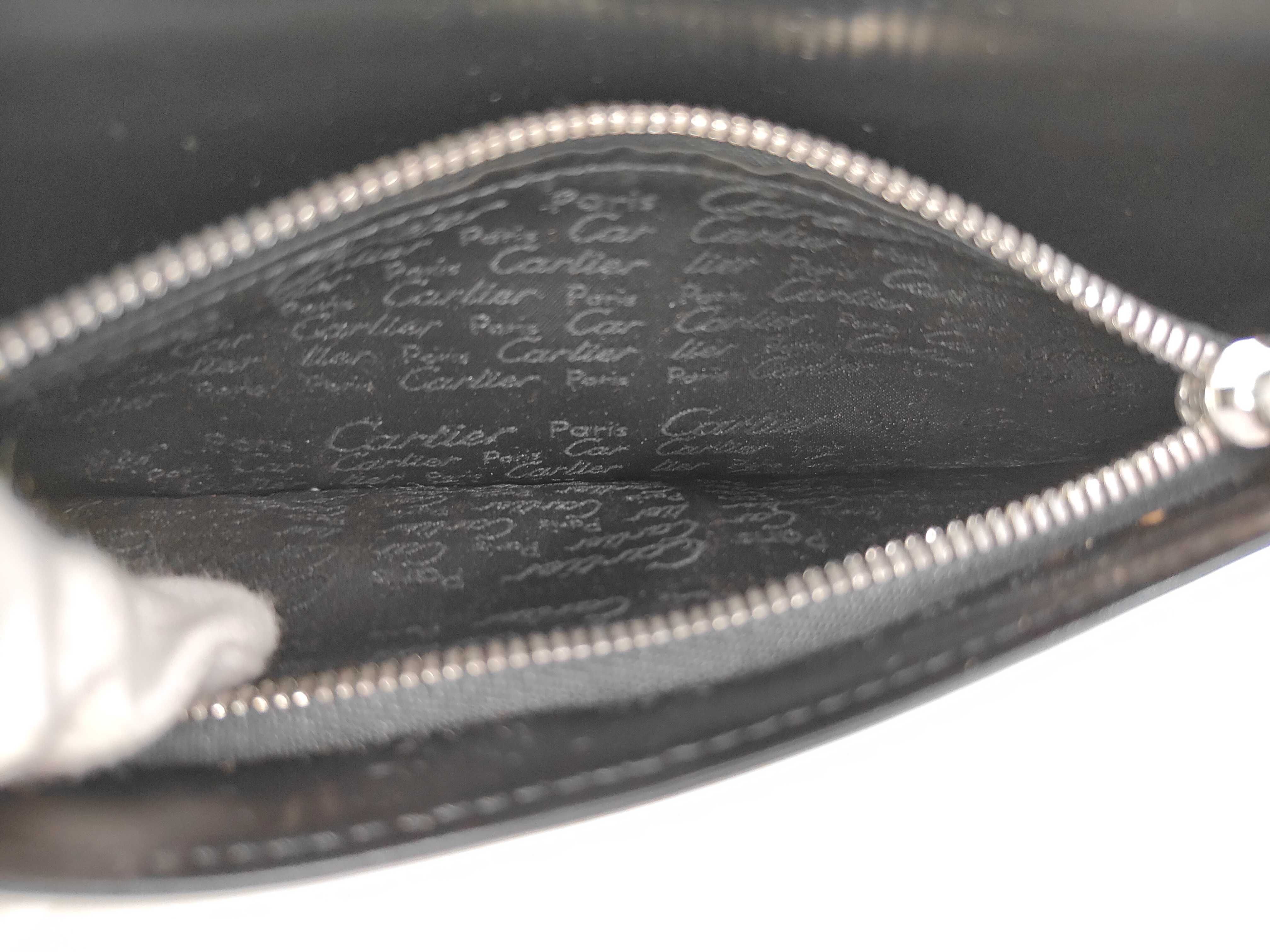 Pasha Long Wallet, Leather, Black — view 12