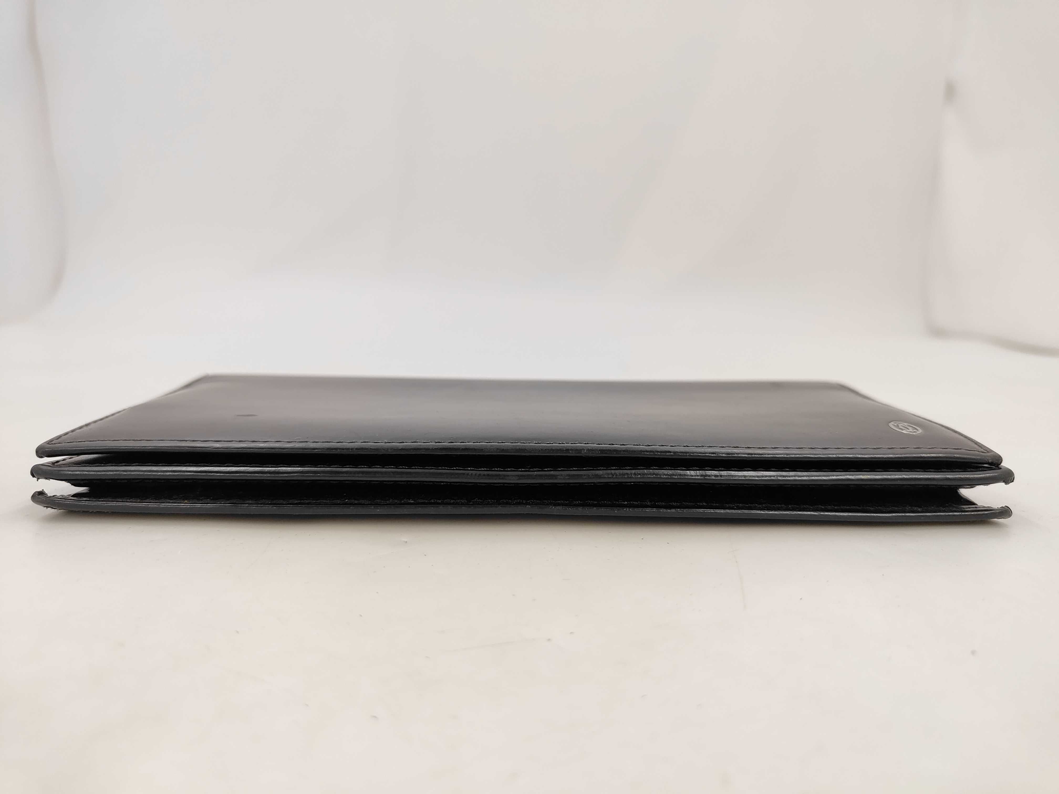 Pasha Long Wallet, Leather, Black — view 3