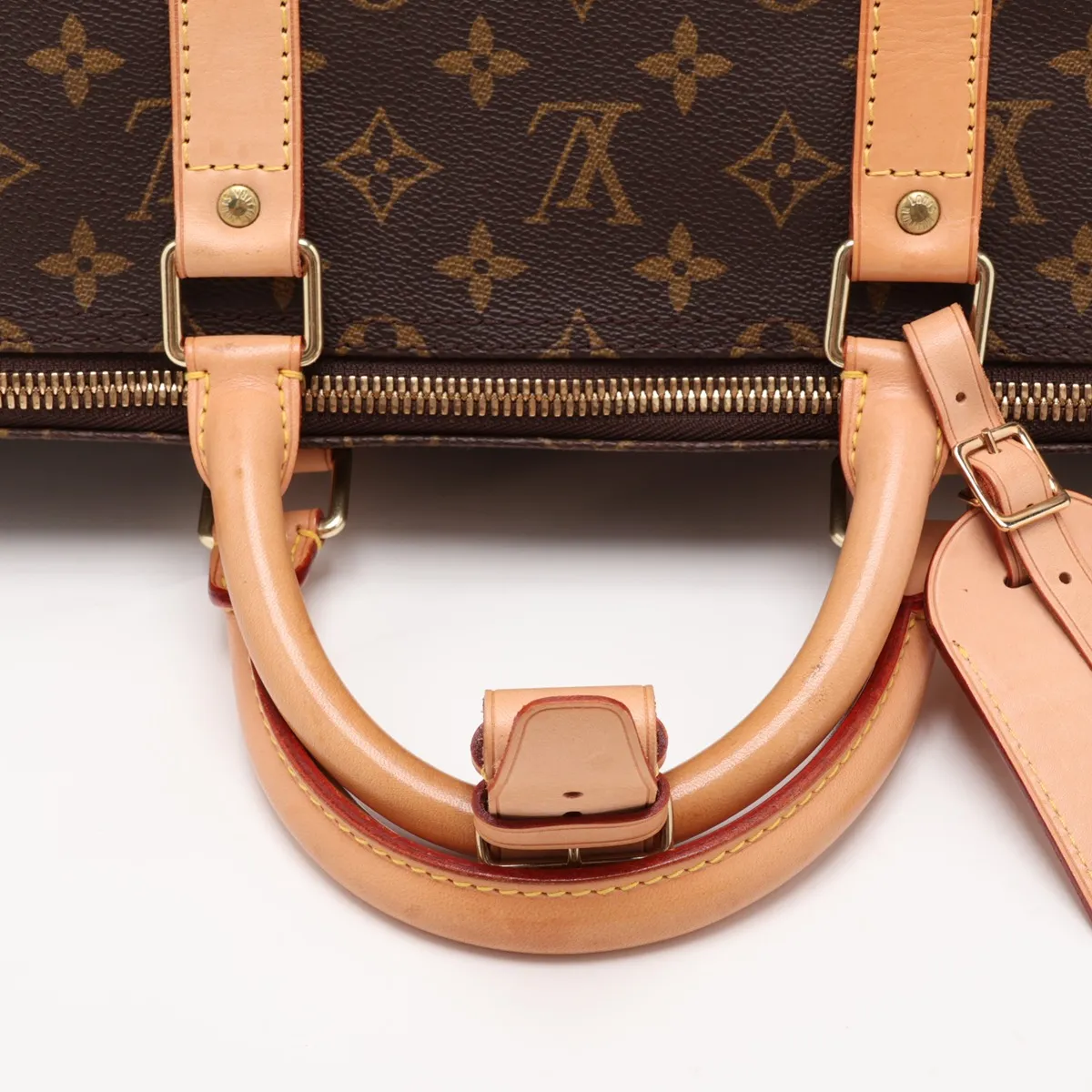 Monogram Keepall 55 M41424 FL0949 Brown — view 5
