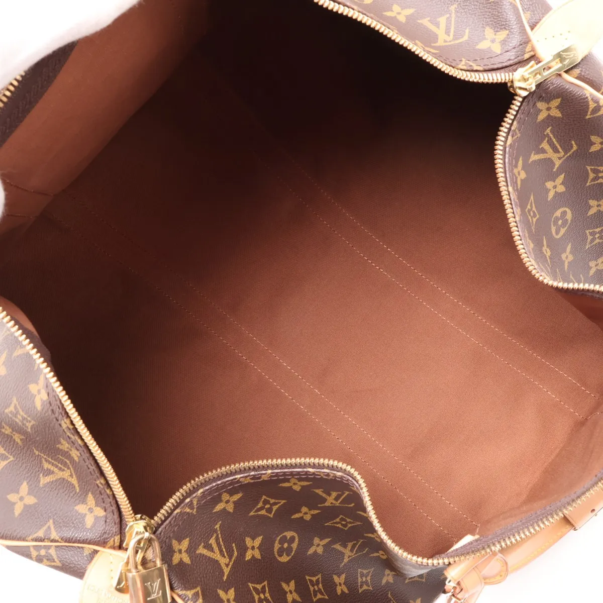 Monogram Keepall 55 M41424 FL0949 Brown — view 7