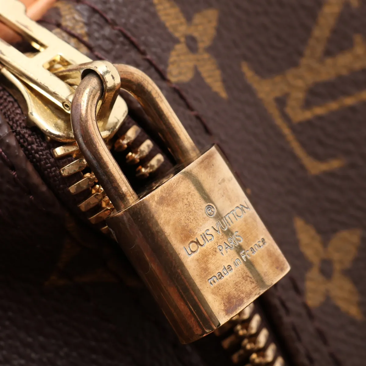 Monogram Keepall 55 M41424 FL0949 Brown — view 9