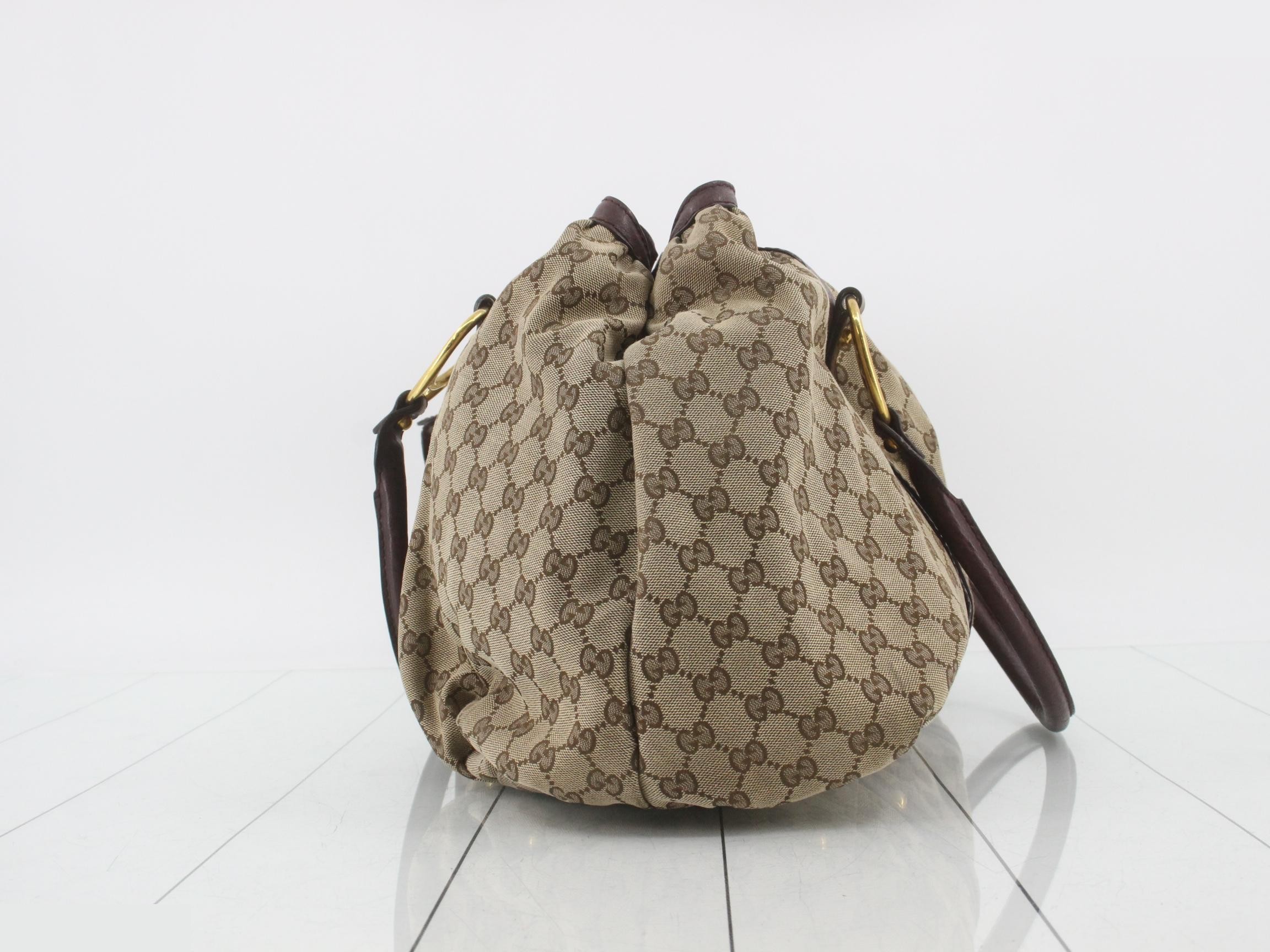 GG Canvas Interlocking Tote Bag — view 3