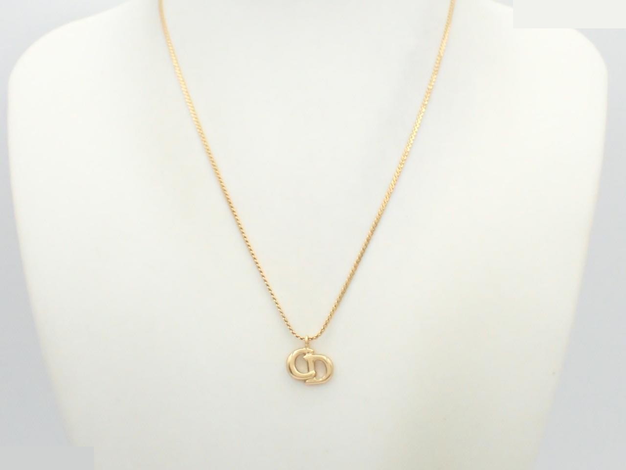 Gold necklace, chain approximately 42cm — view 3
