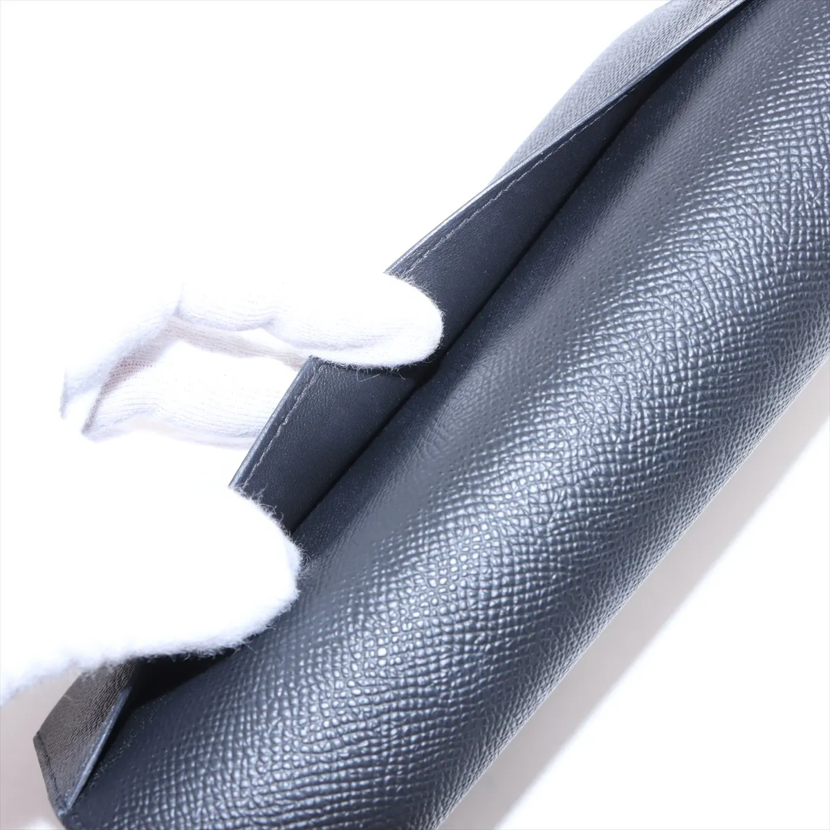 [Individually wrapped] Hermes Constance Long To Go Vaux Epson Black Silver Hardware W:2024 — view 11