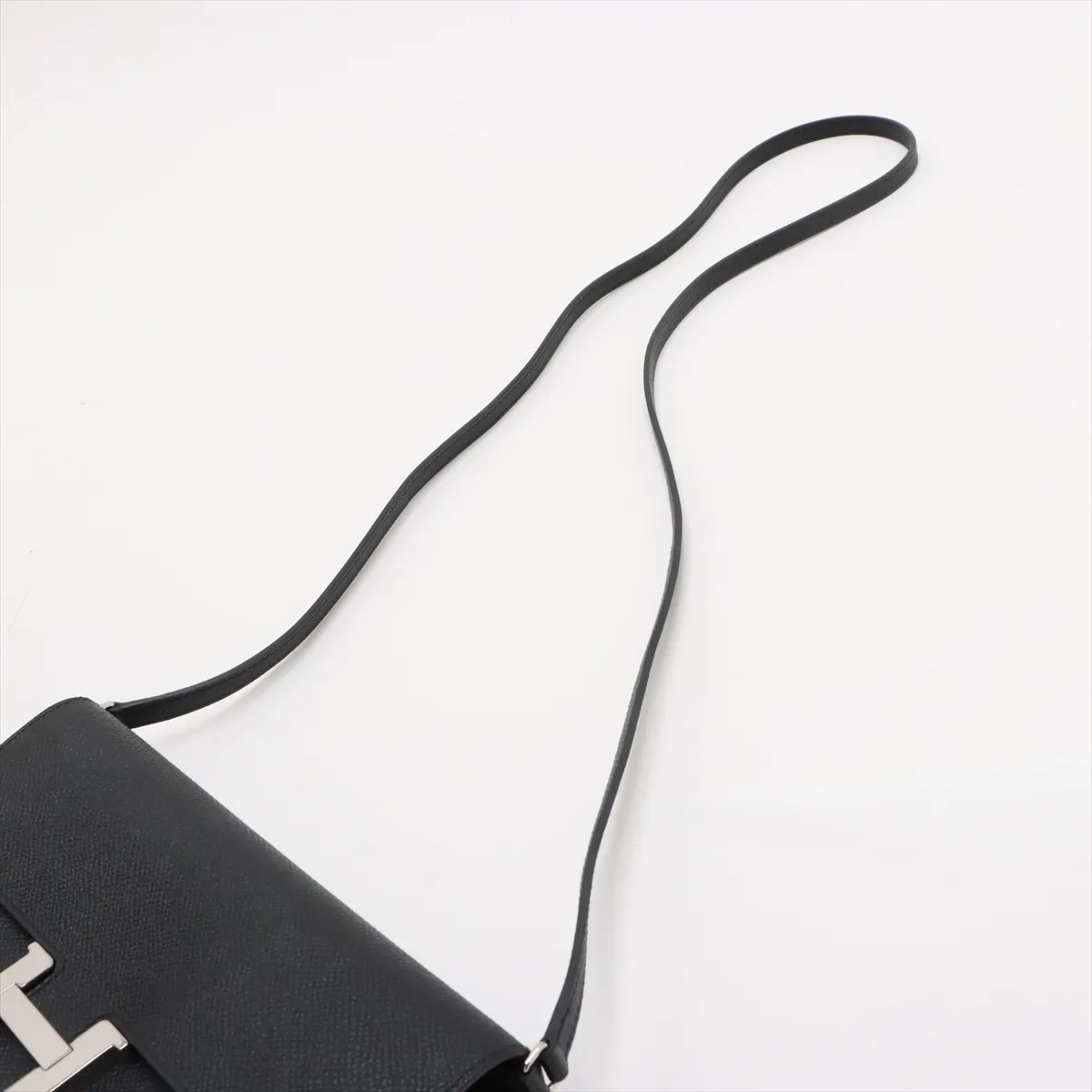 [Individually wrapped] Hermes Constance Long To Go Vaux Epson Black Silver Hardware W:2024 — view 5