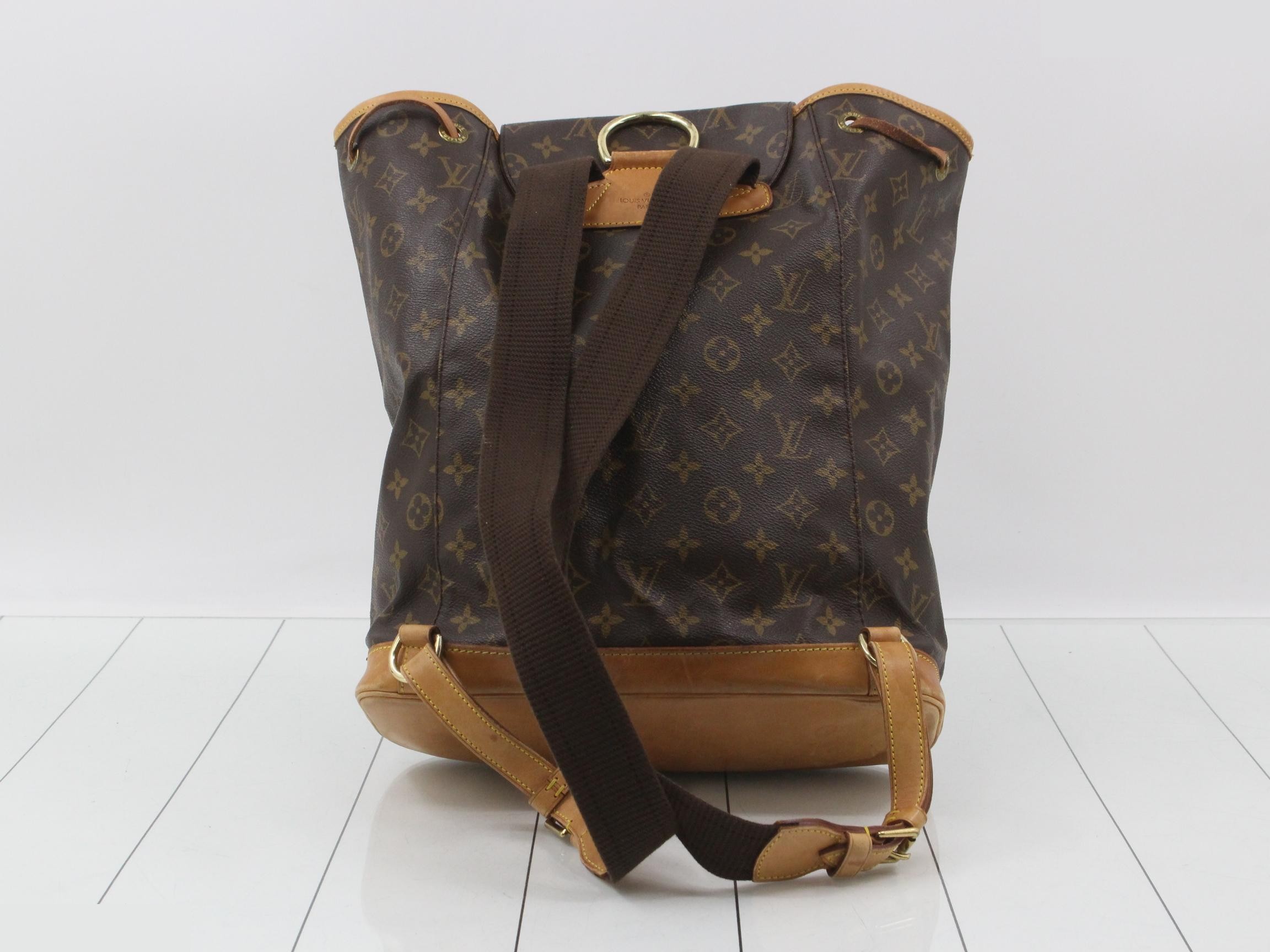 Montsouris Monogram Backpack — view 2