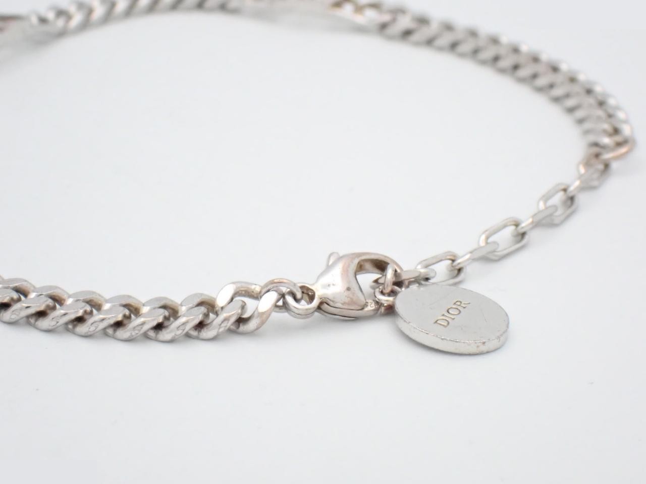 Ag925/11.3g Silver Cuban Link Bracelet — view 3