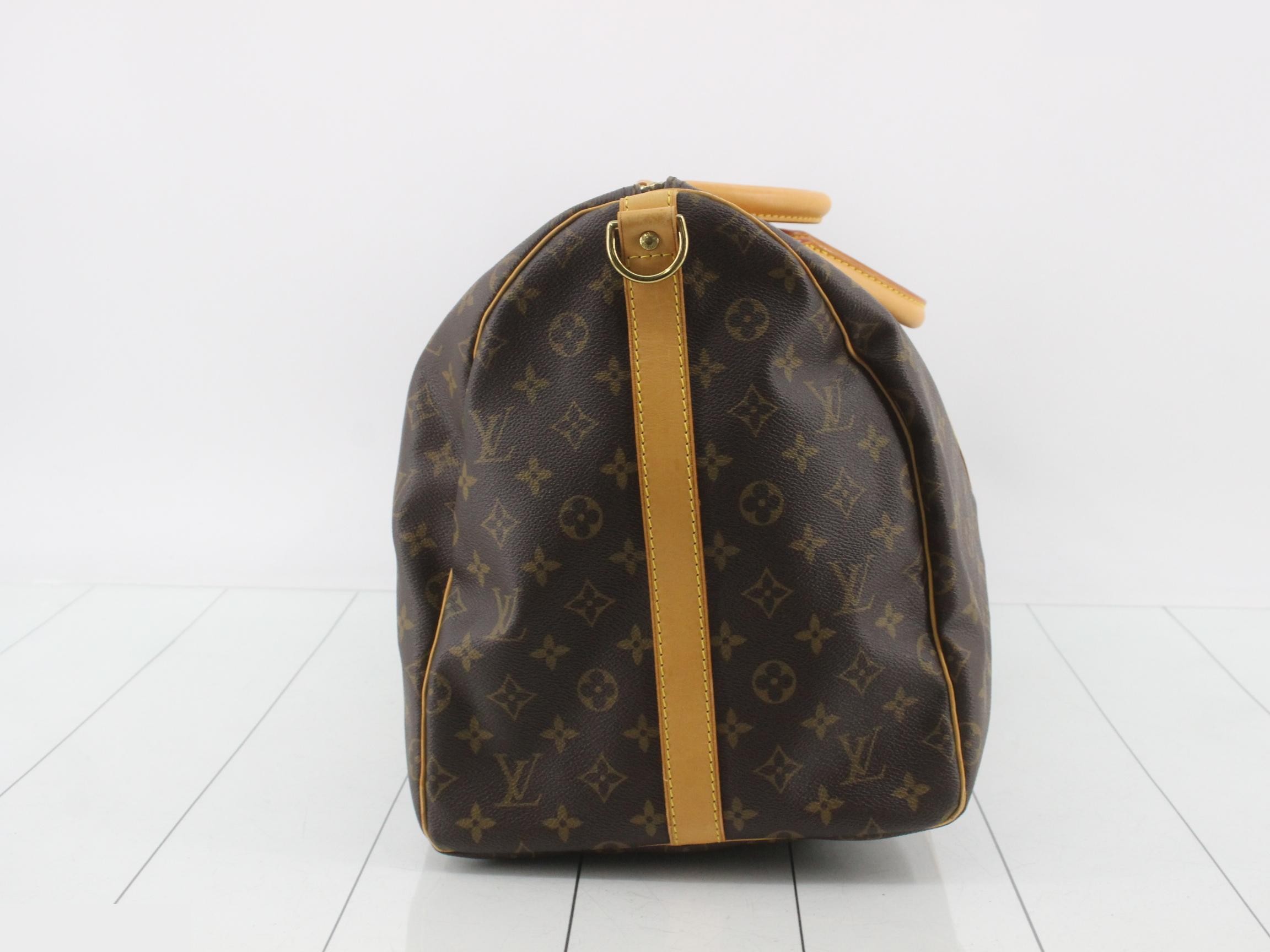 Keepall Bandoulière Monogram Boston Bag — view 3