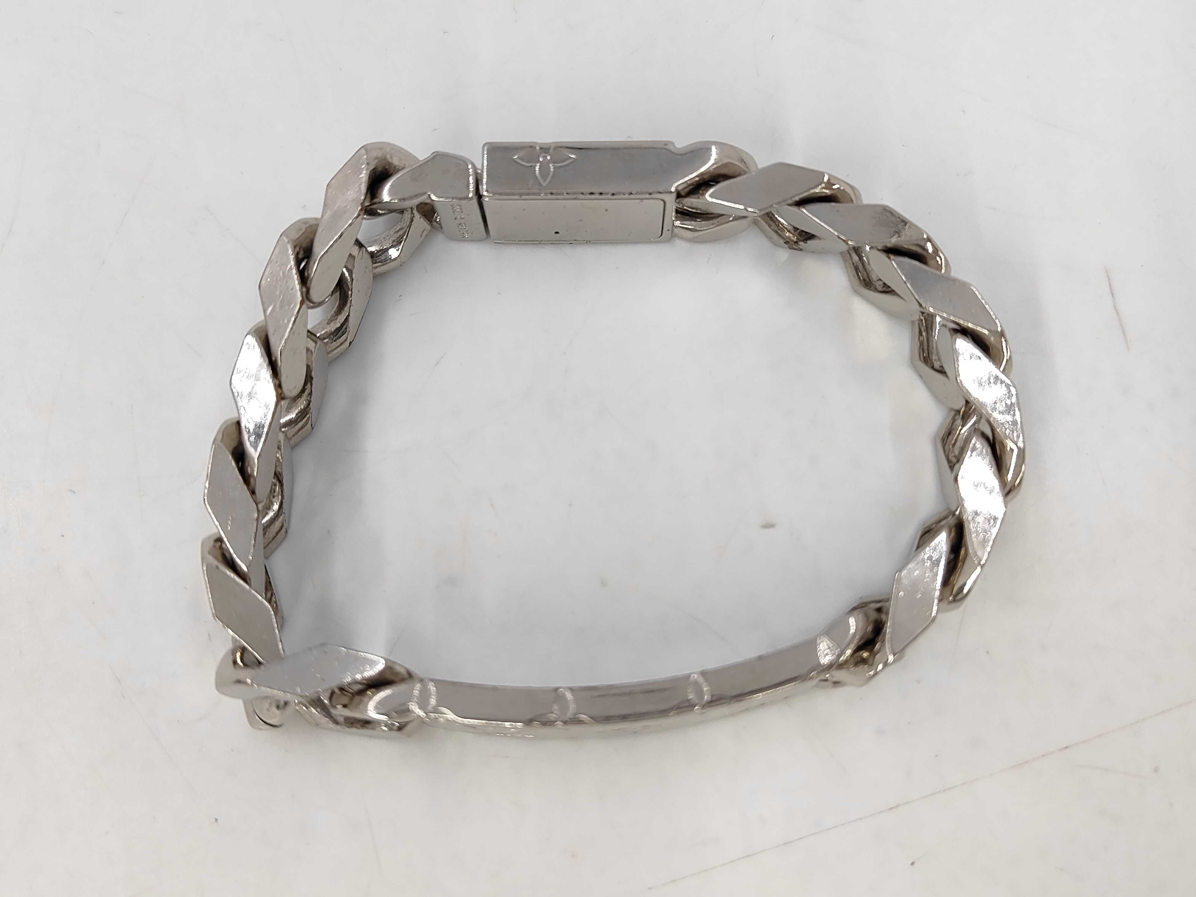 LV Signature Cuban Link Chain Bracelet M62486 DI1200 Bracelet/Bangle — view 2