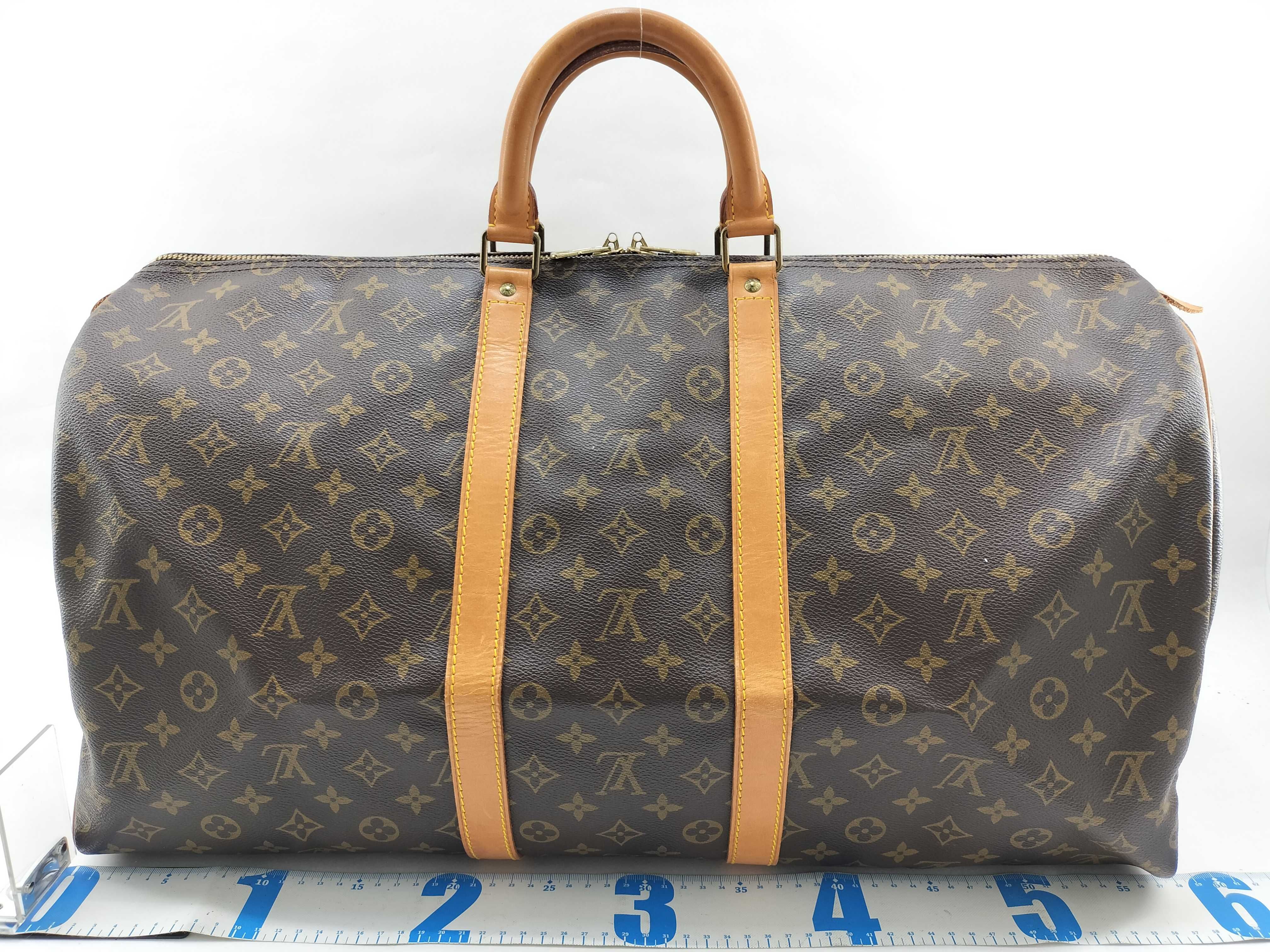 Monogram Louis Vuitton Keepall 55 Boston Bag Monogram M41424 Boston Bag — view 2