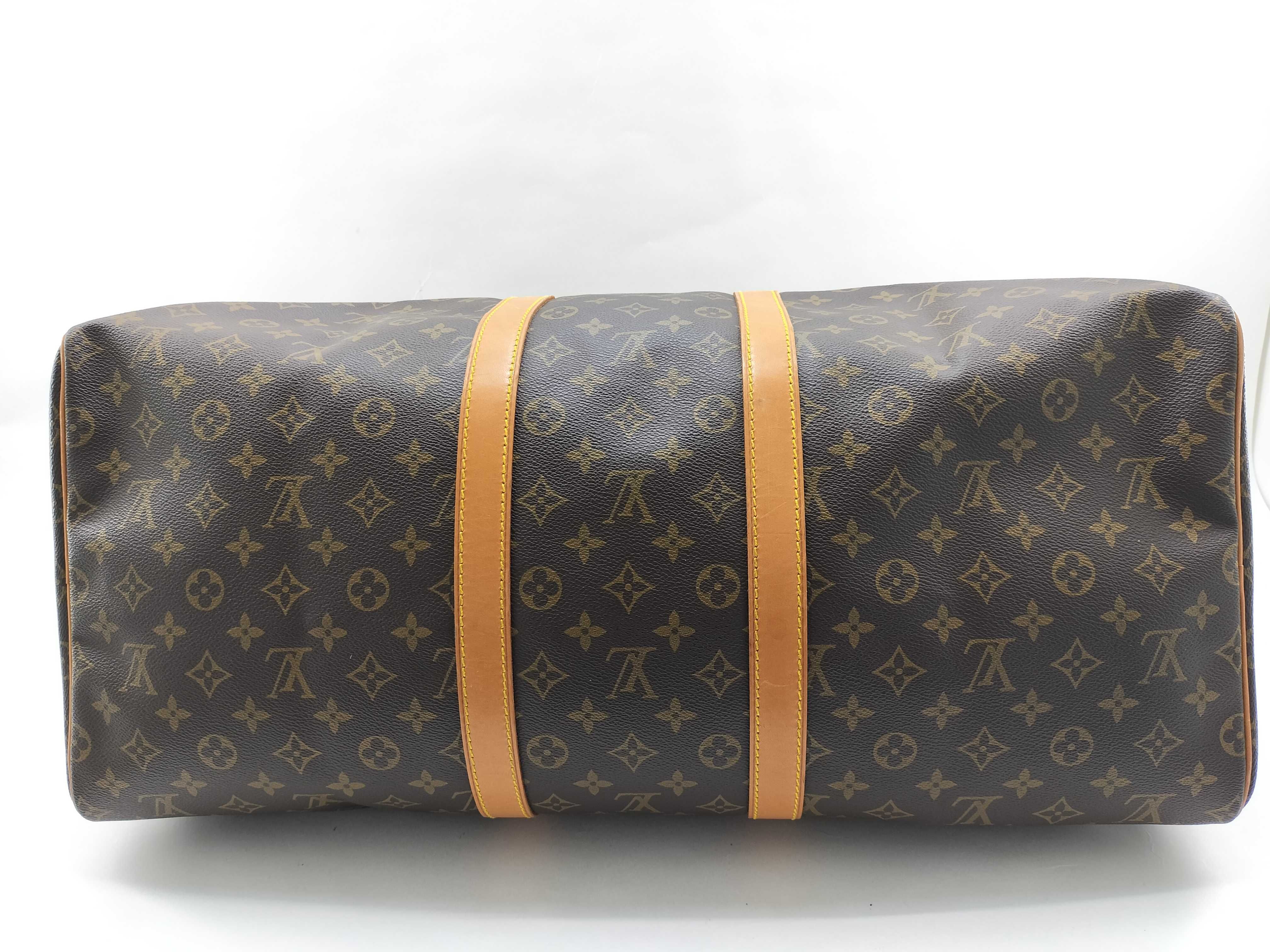 Monogram Louis Vuitton Keepall 55 Boston Bag Monogram M41424 Boston Bag — view 7