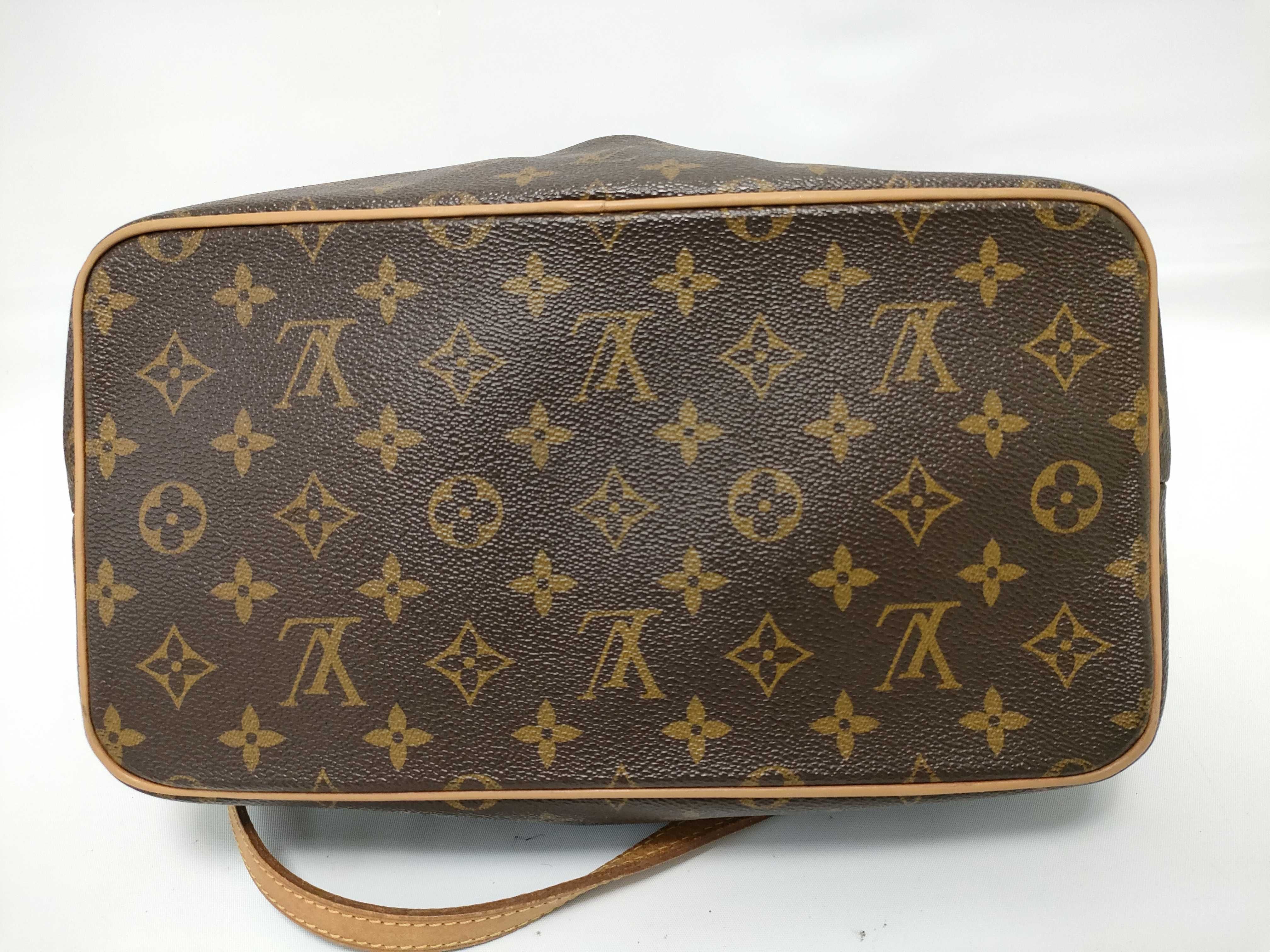Monogram Palermo Brown Gold Monogram SR3141 Handbag — view 8