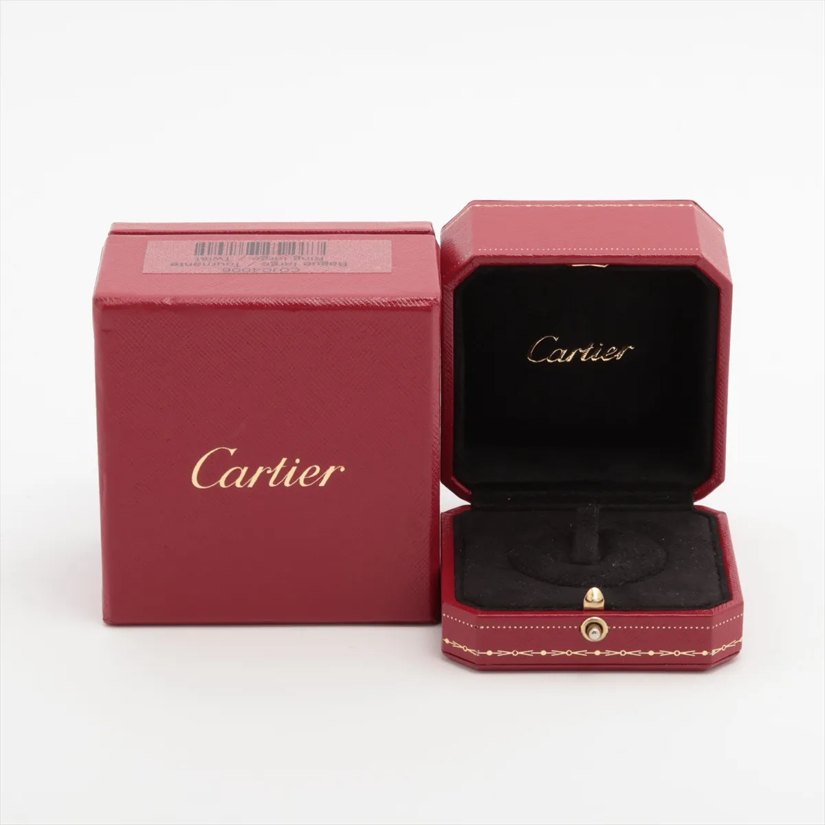 C2 Ring, 750 (WG), 8.1g, Size 52, FP9038, dents. — view 5