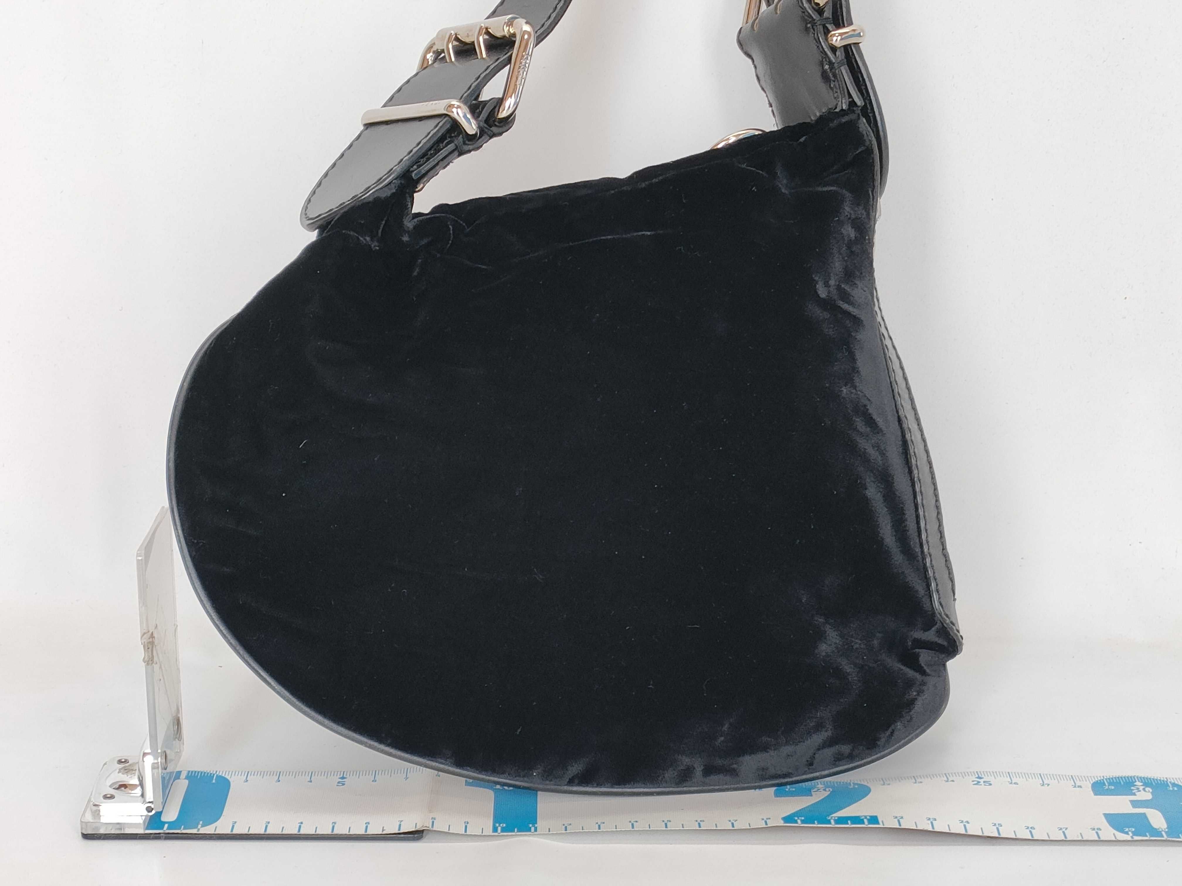 Velour One-Shoulder Bag — view 2