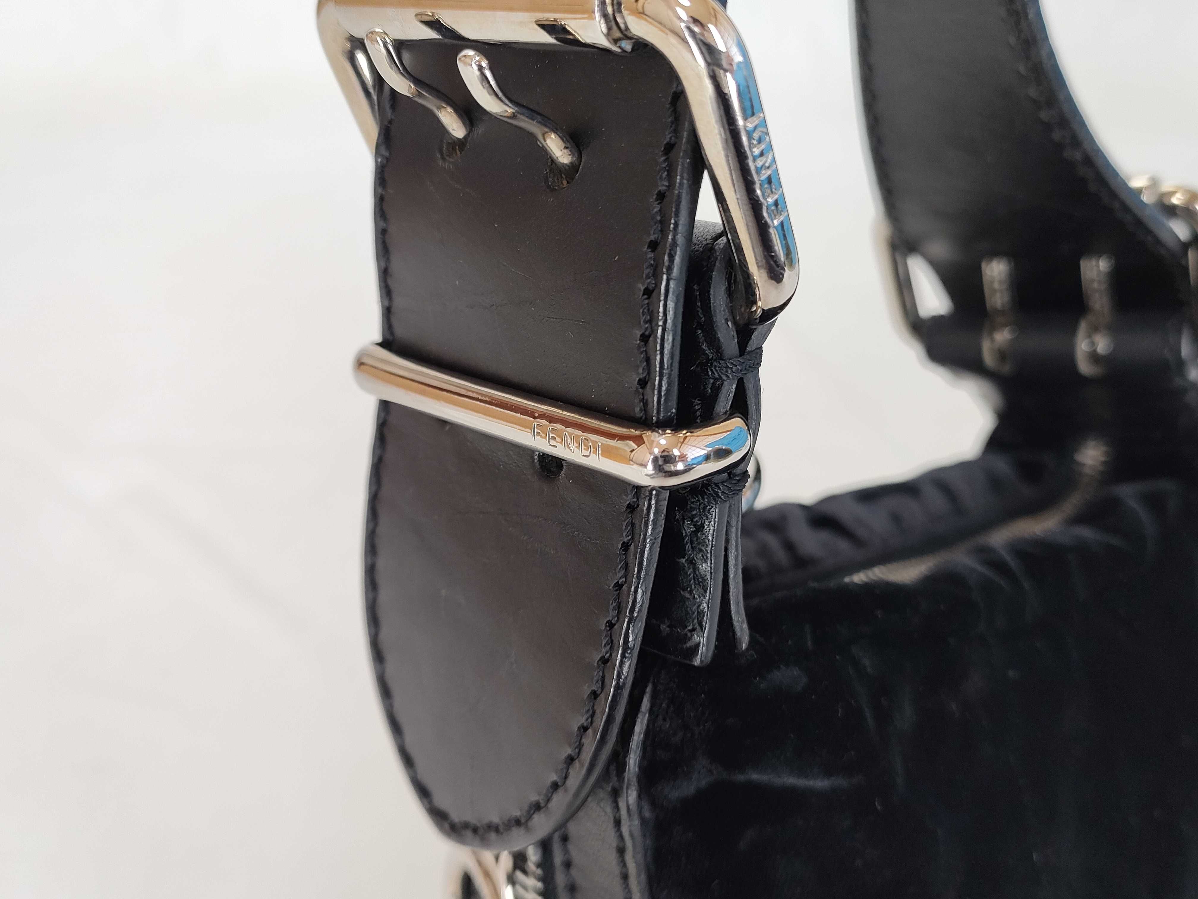Velour One-Shoulder Bag — view 5