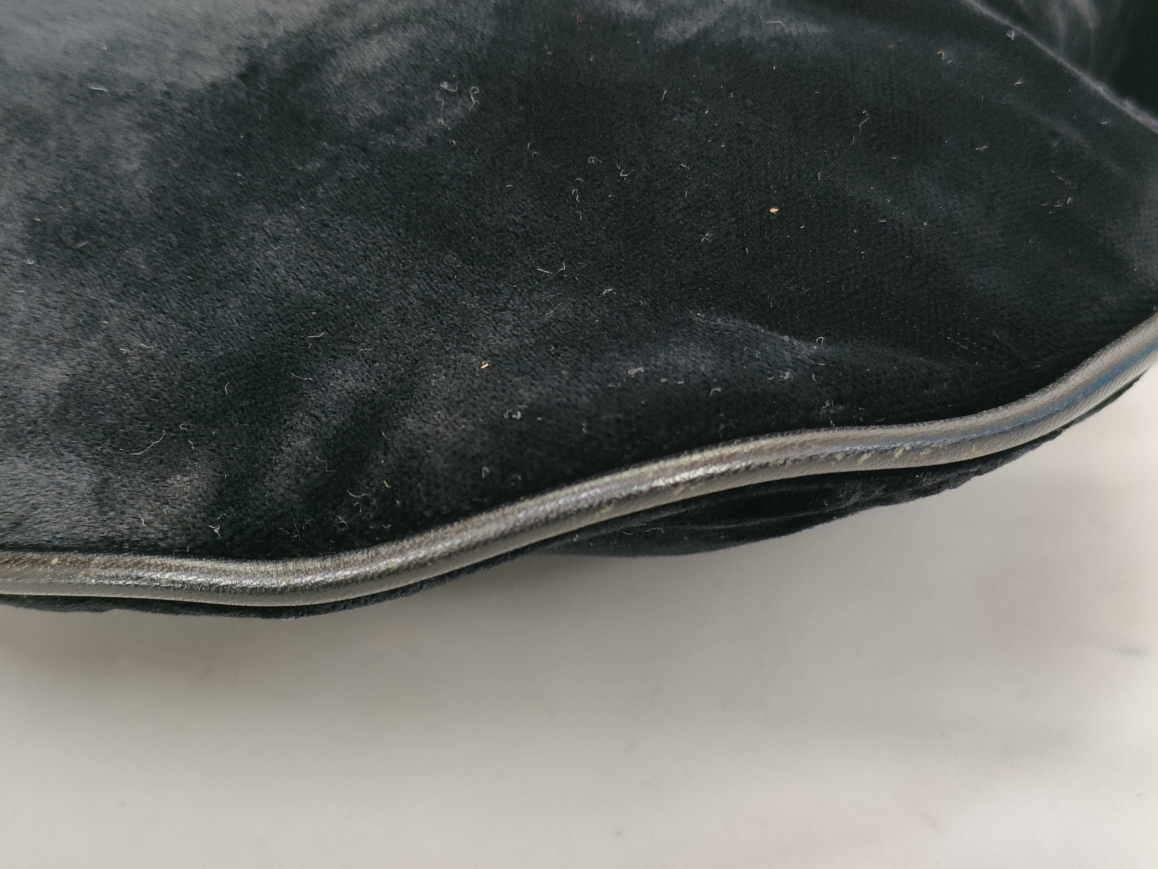 Velour One-Shoulder Bag — view 7