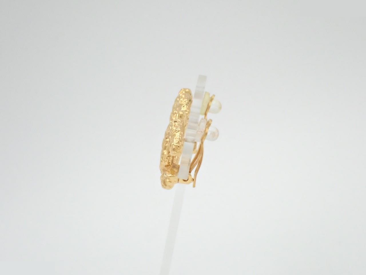 Coco Mark Gold Earrings 93A — view 3