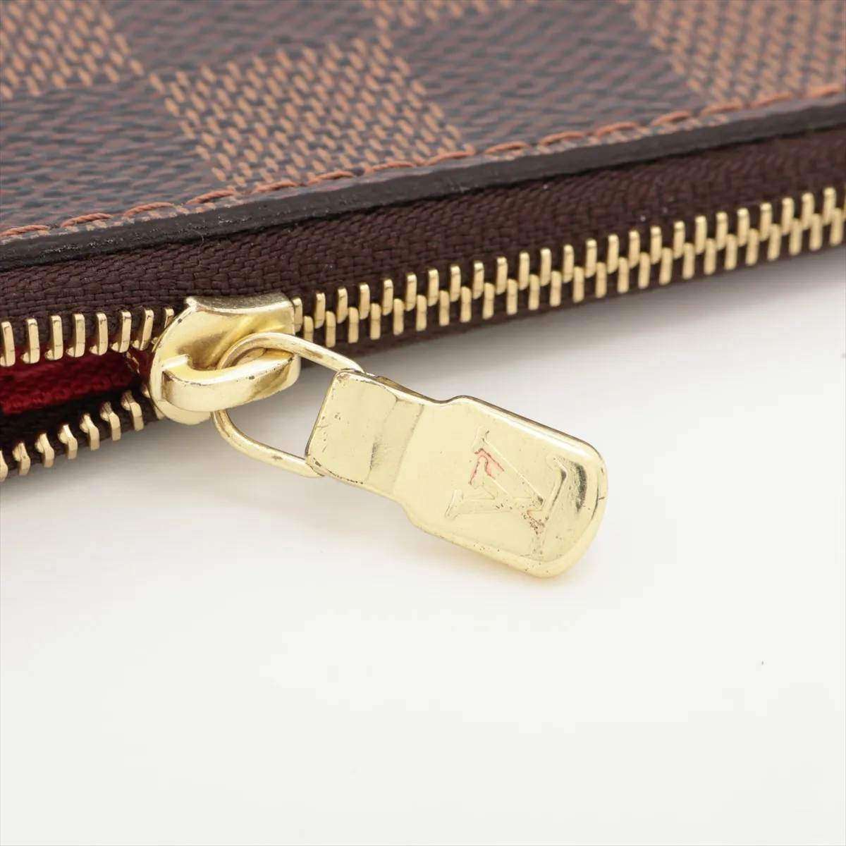 Damier Neverfull MM N41603 MS4109 Brown Pouch (Pouch only) — view 5