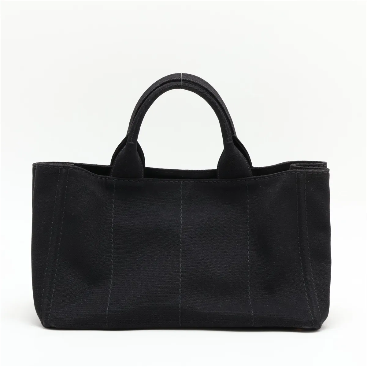 Canapa Canvas 2-Way Handbag, Black, 1BG642 — view 2