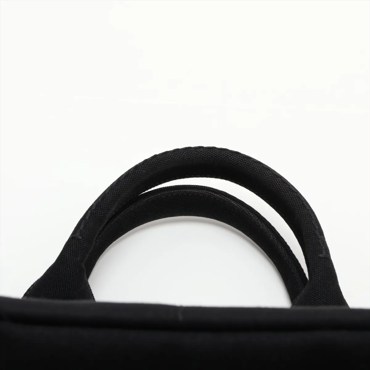 Canapa Canvas 2-Way Handbag, Black, 1BG642 — view 6