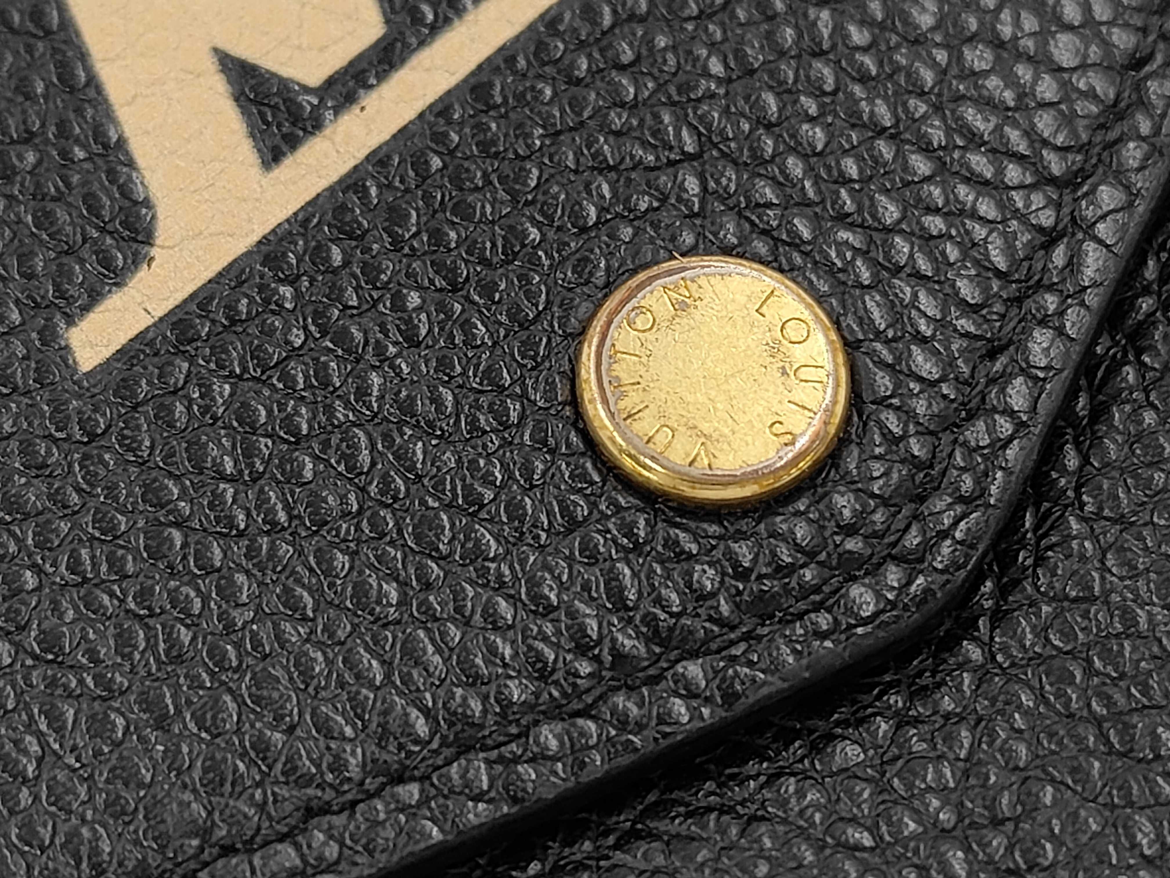 Black Empreinte Calfskin Monogram Portefeuille Sarah M80496 Wallet — view 4