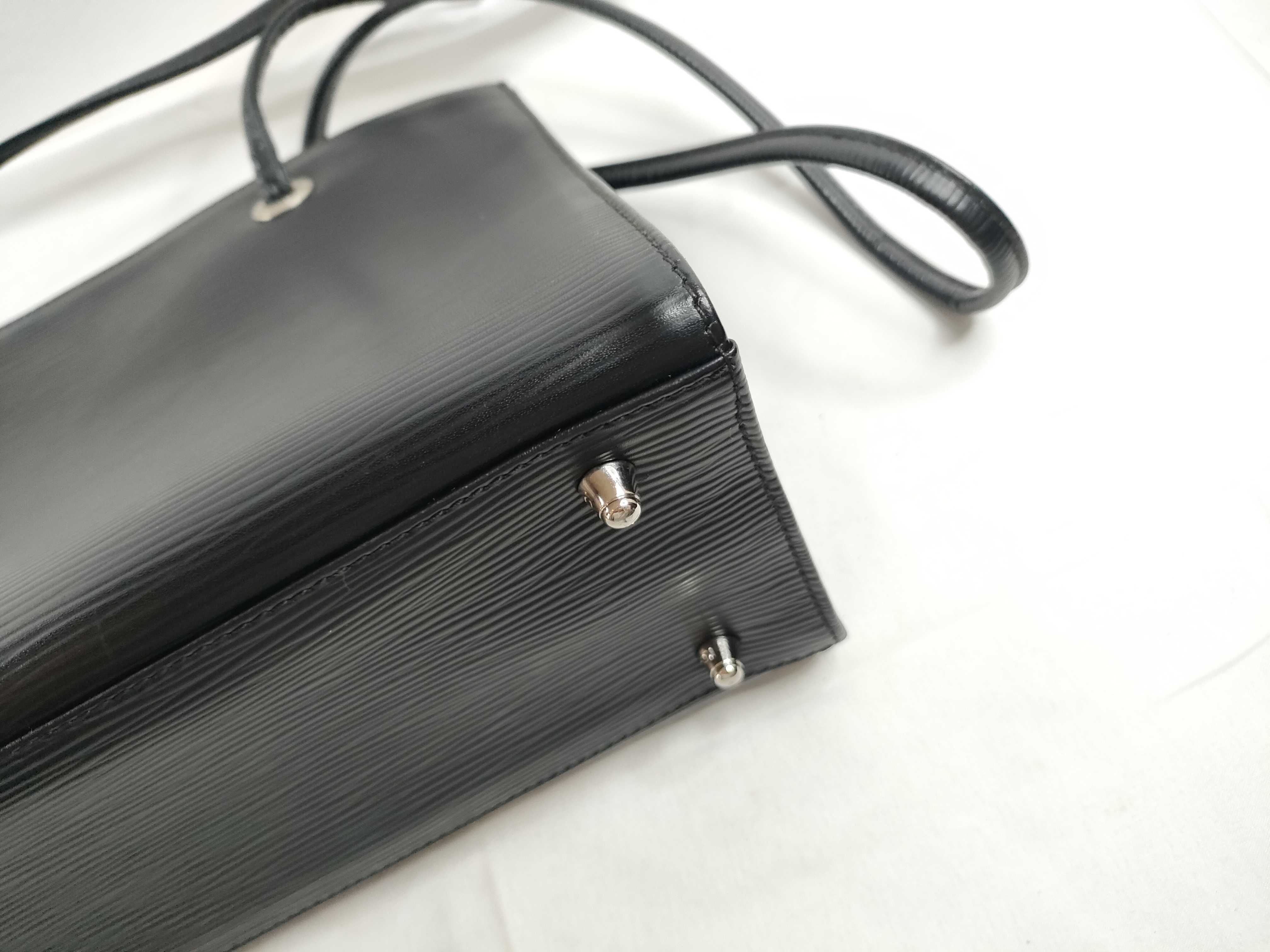 Epi Leather Logo Tote Bag 454263631078 Black W30cm Tote Bag — view 5