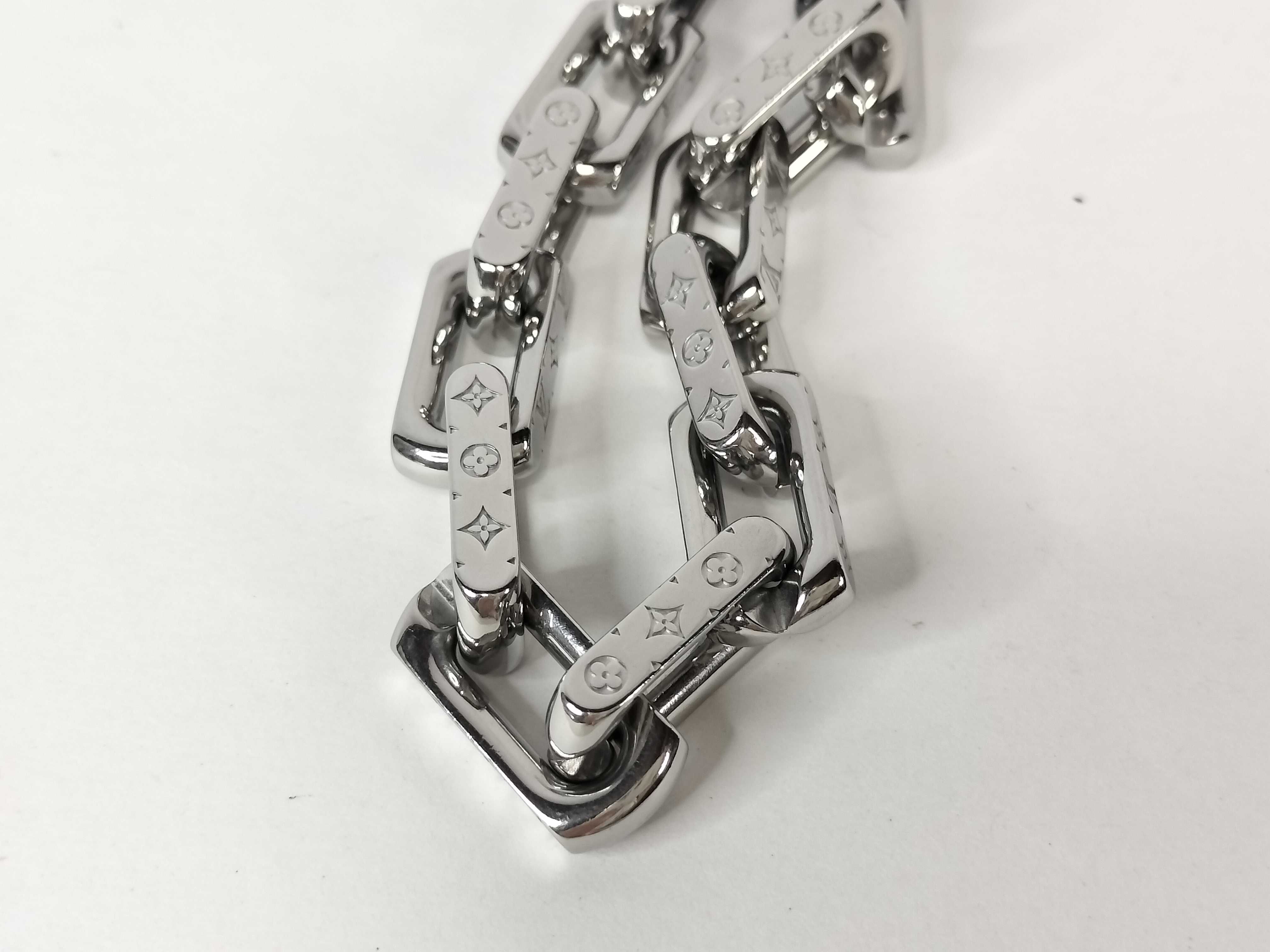 Collier Damier Necklace Monogram Chain MP3189 Metal Necklace — view 2