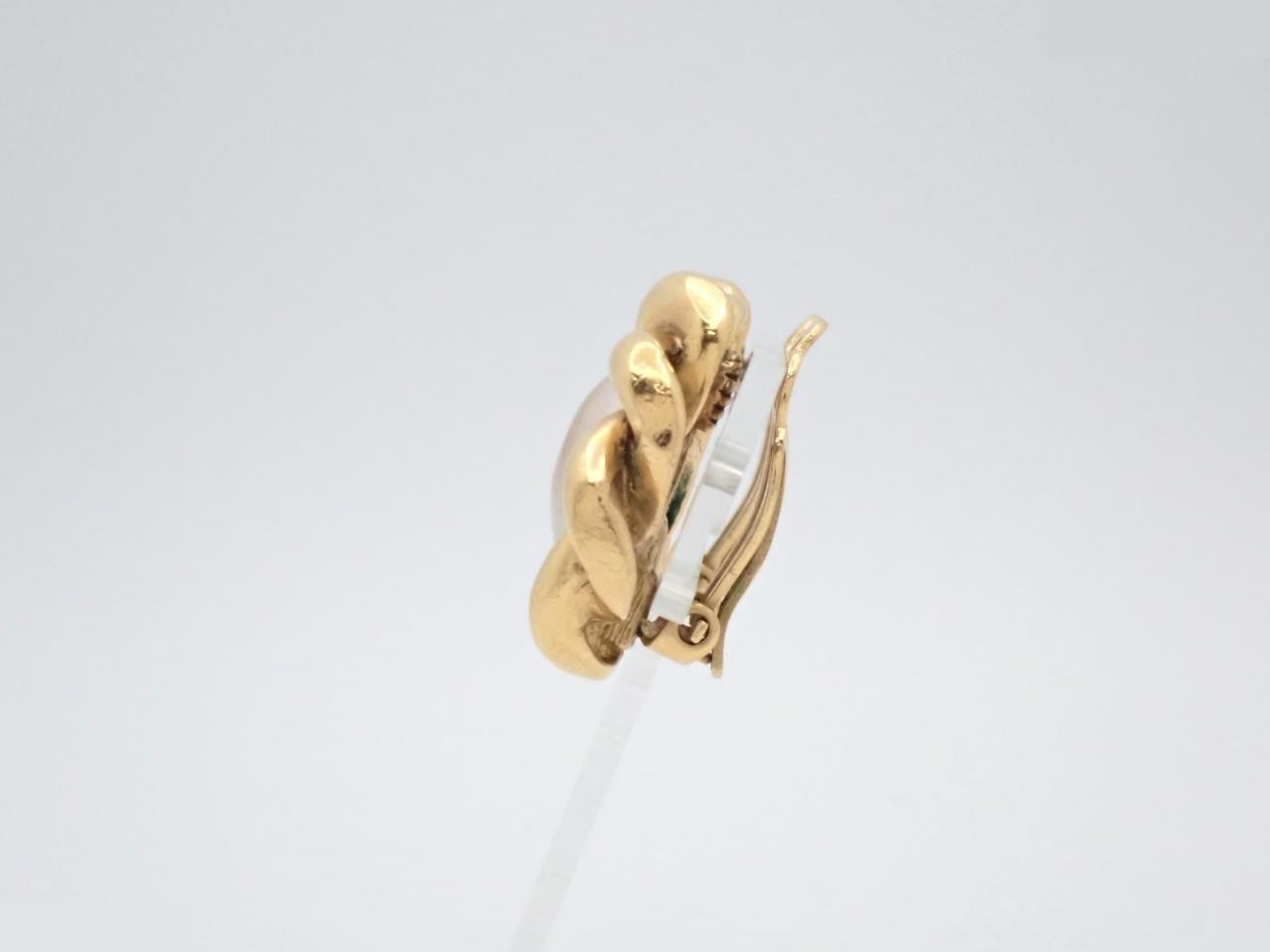 pearl earrings — view 3