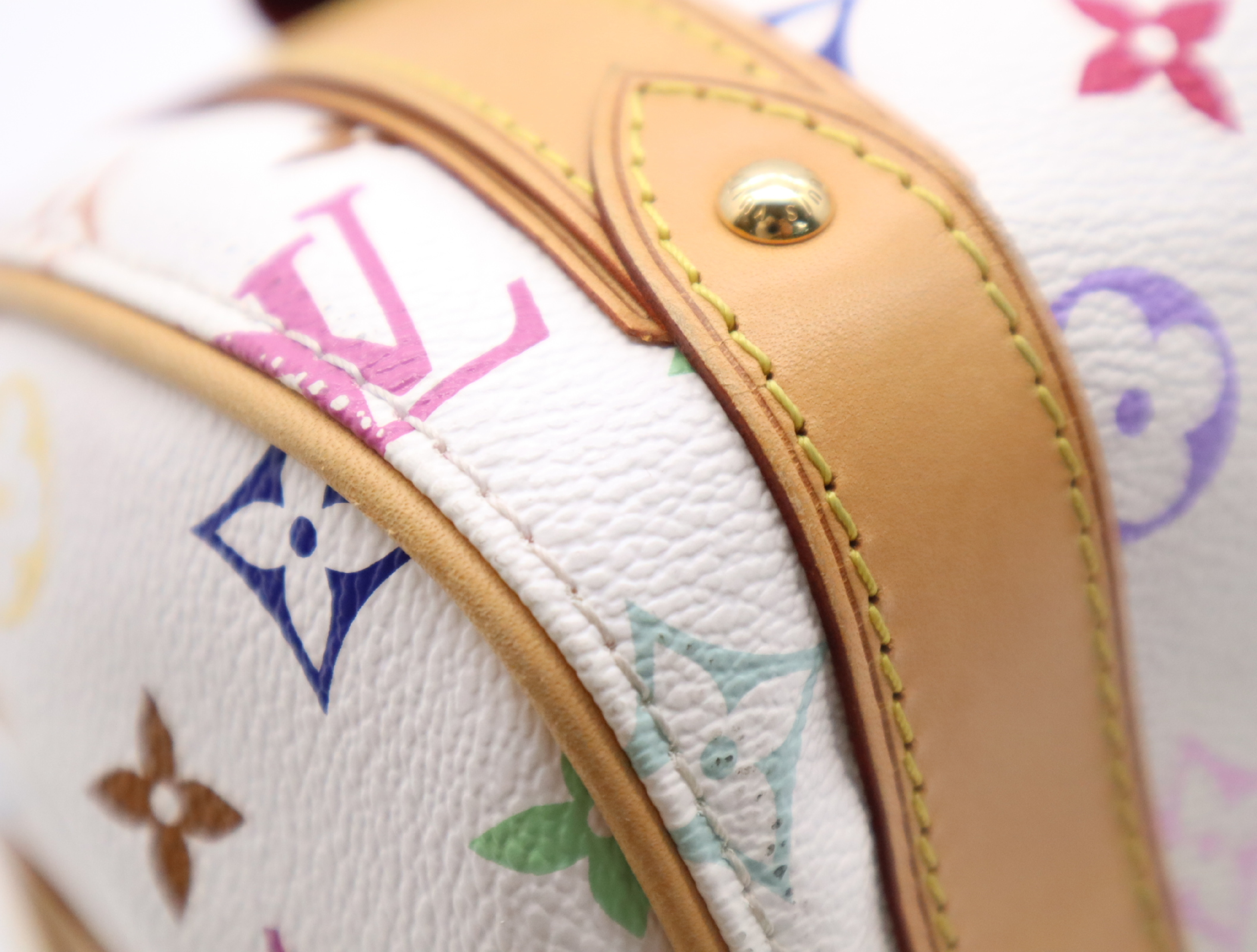 M40096 Multicolor Priscilla Blanc Handbag — view 6