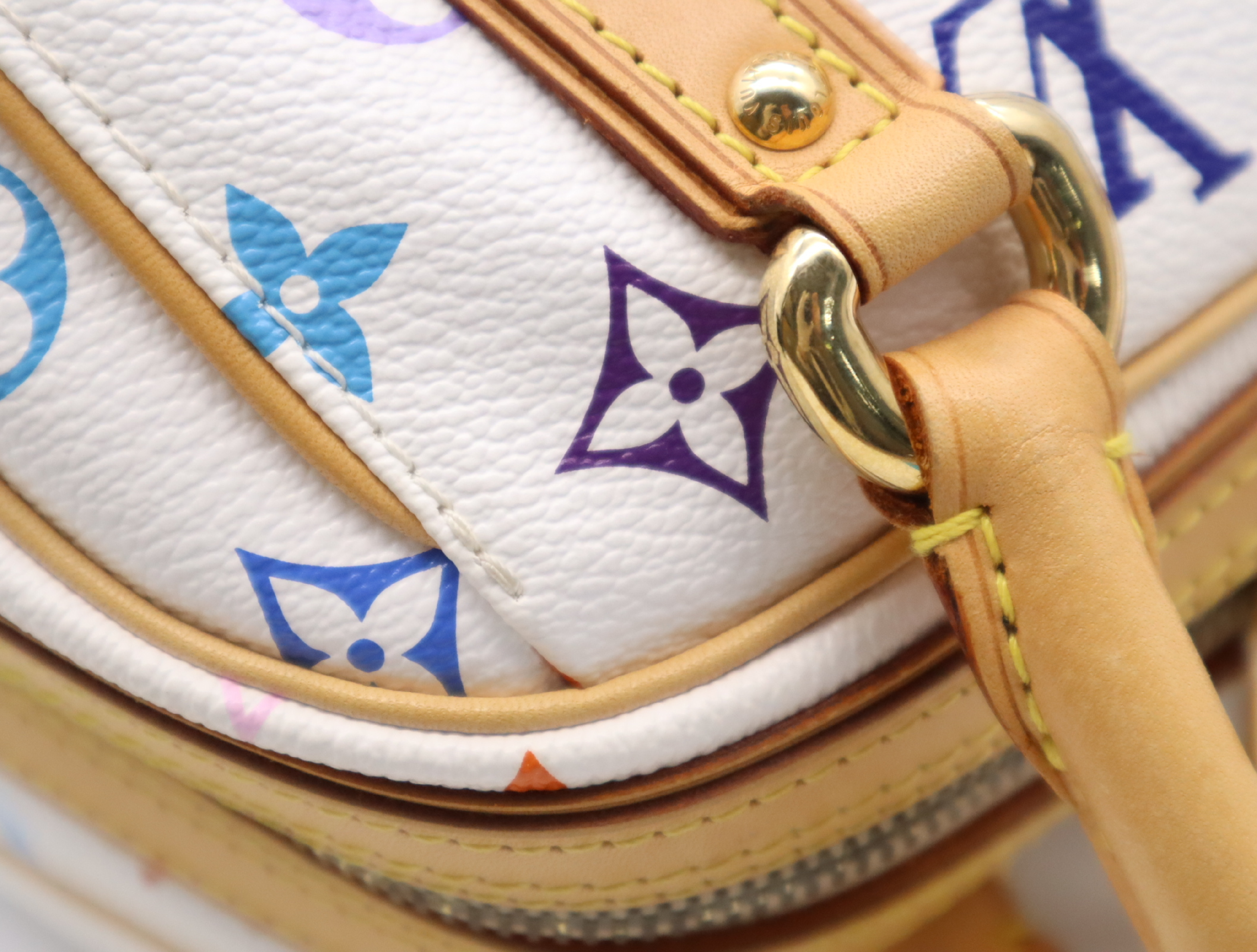 M40096 Multicolor Priscilla Blanc Handbag — view 8