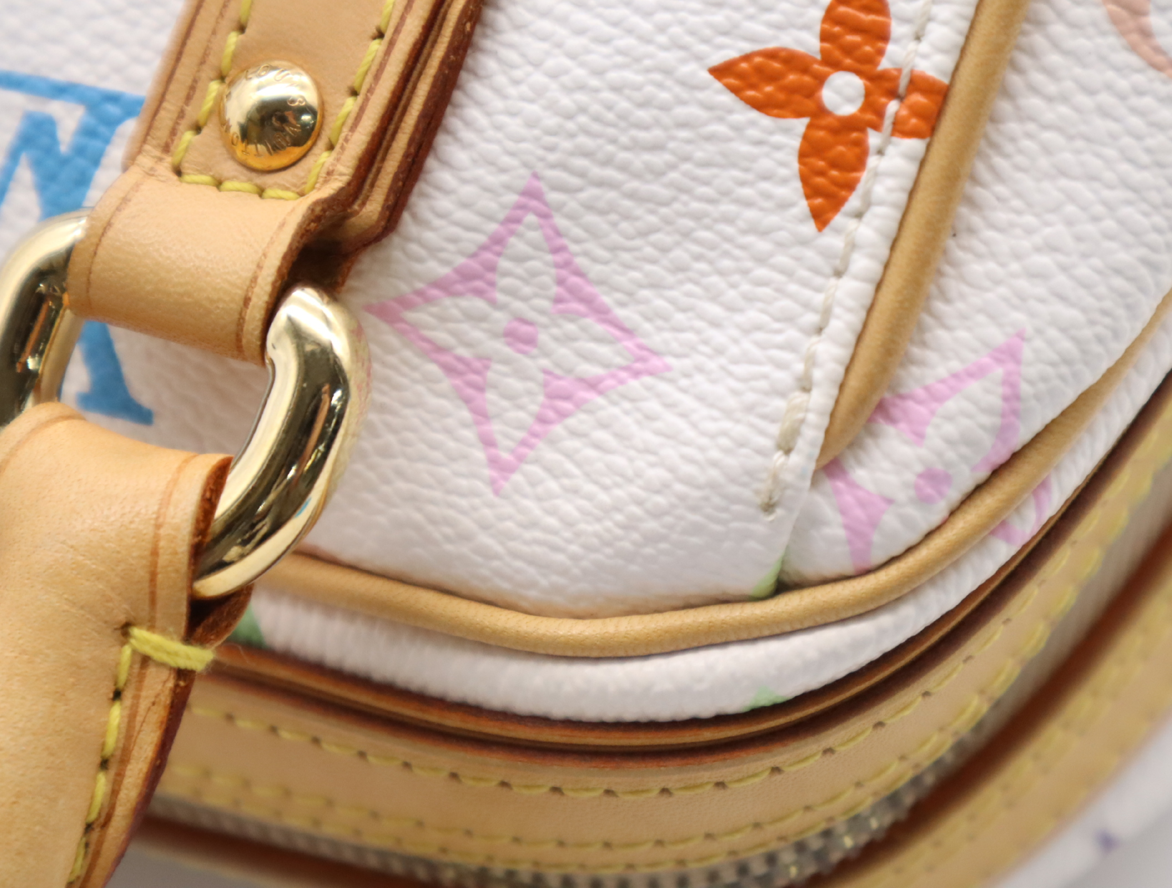 M40096 Multicolor Priscilla Blanc Handbag — view 9