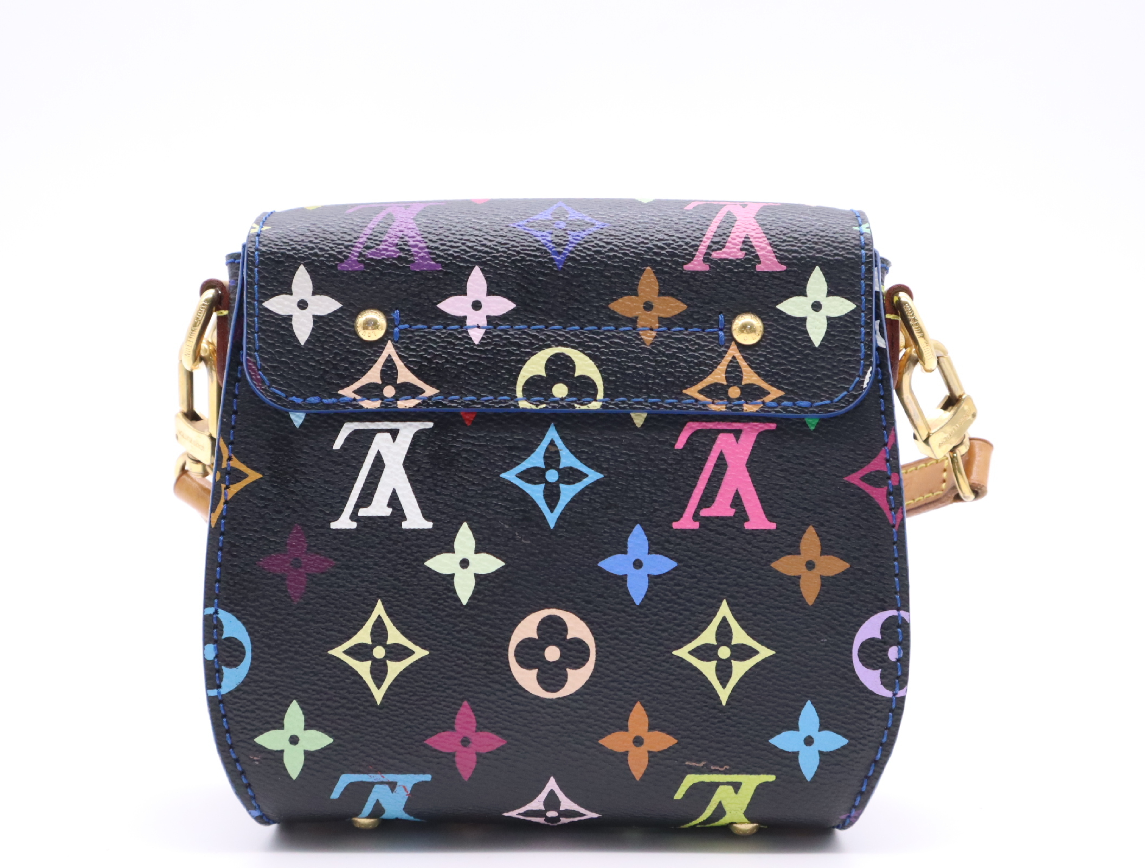 M40659 Monogram Multicolor Heartbreaker Noir Shoulder Bag with Shoulder Strap — view 2