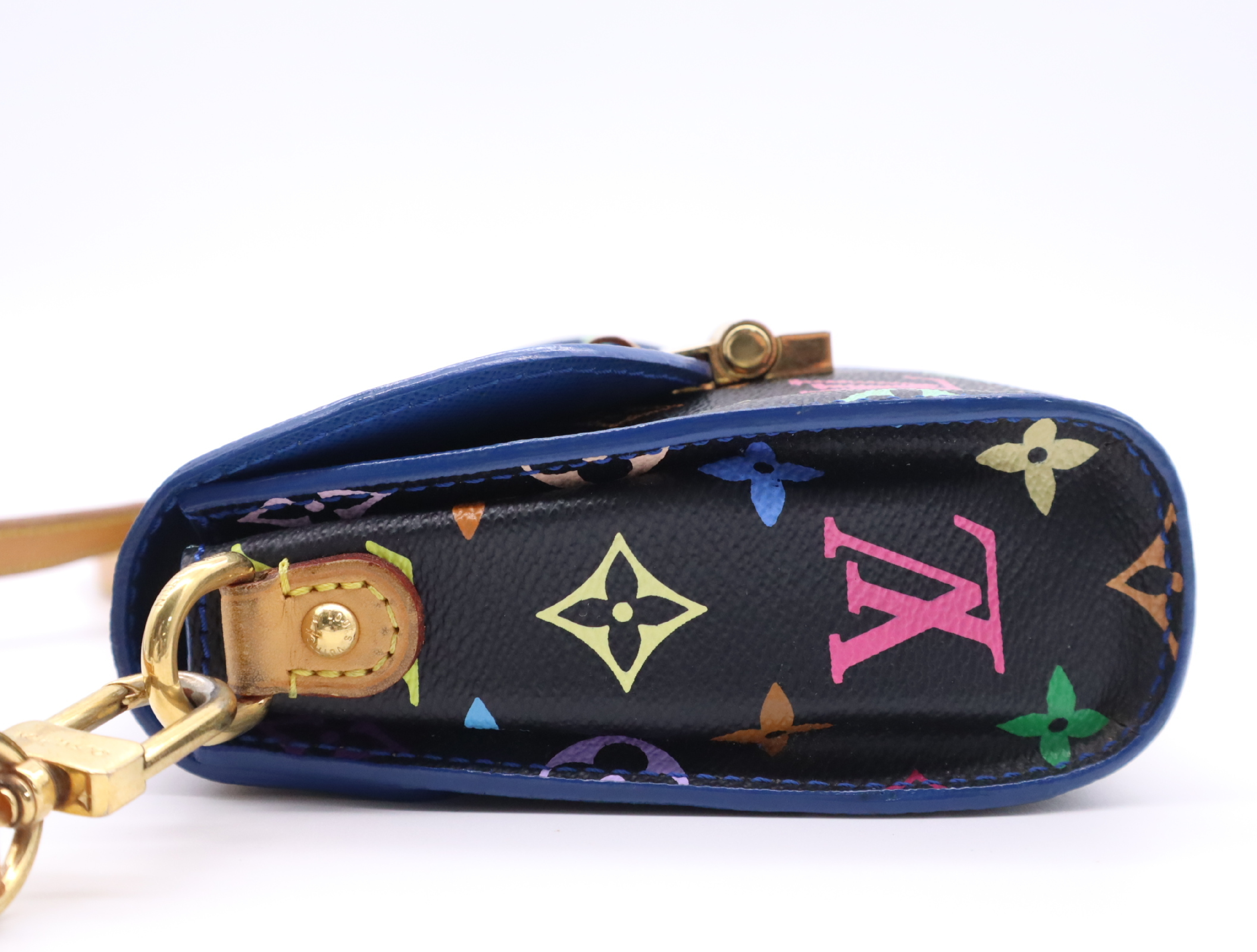 M40659 Monogram Multicolor Heartbreaker Noir Shoulder Bag with Shoulder Strap — view 3
