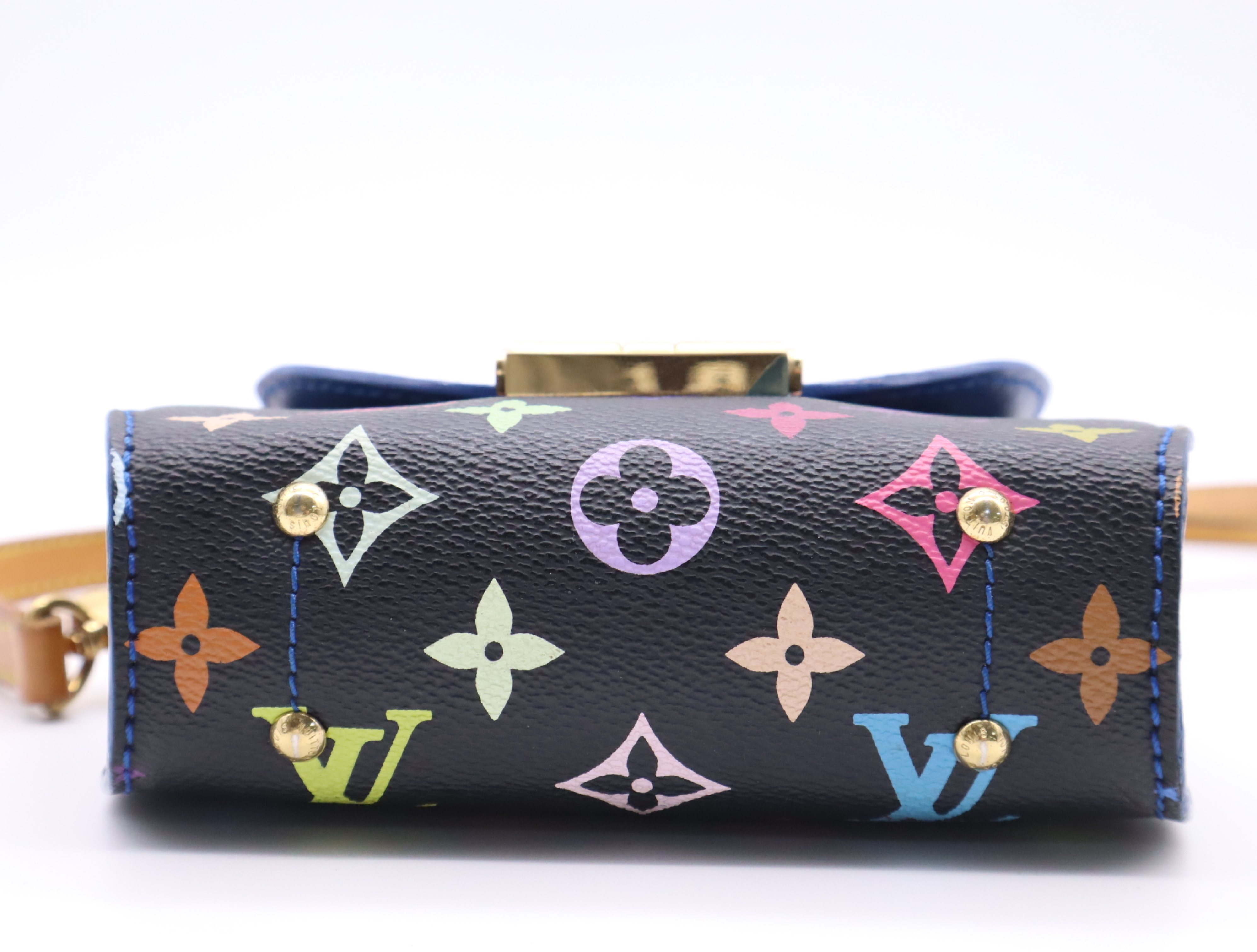 M40659 Monogram Multicolor Heartbreaker Noir Shoulder Bag with Shoulder Strap — view 4
