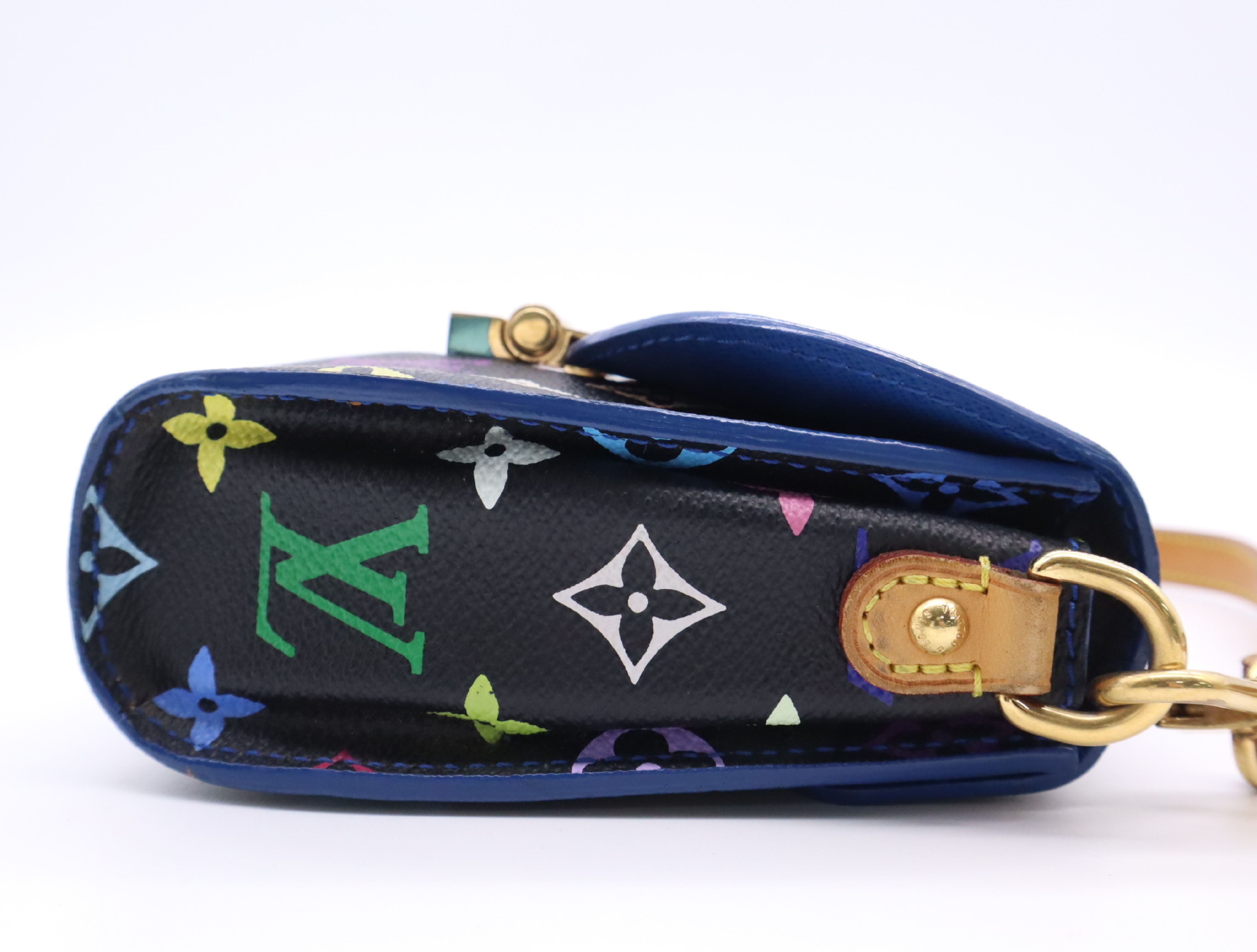 M40659 Monogram Multicolor Heartbreaker Noir Shoulder Bag with Shoulder Strap — view 5